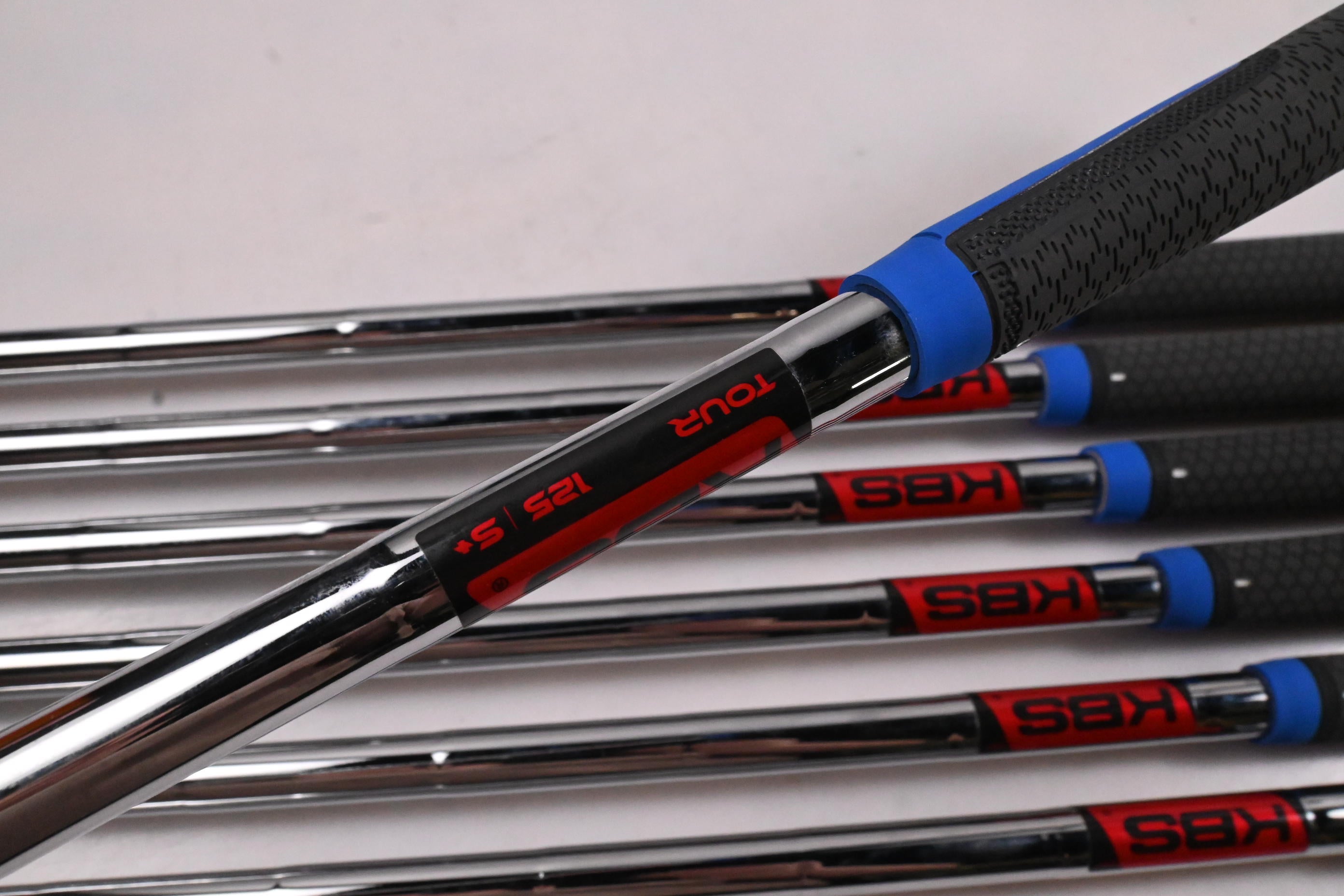 Mizuno JPX 925 Hot Metal Pro Irons / 5-PW+GW / Stiff Flex KBS Tour 125 Shafts