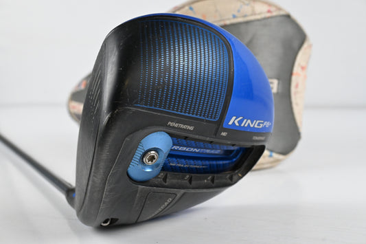 Left Hand Cobra King F6+ Driver / 9-12 Degree / Stiff Flex Matrix Ozik MFS