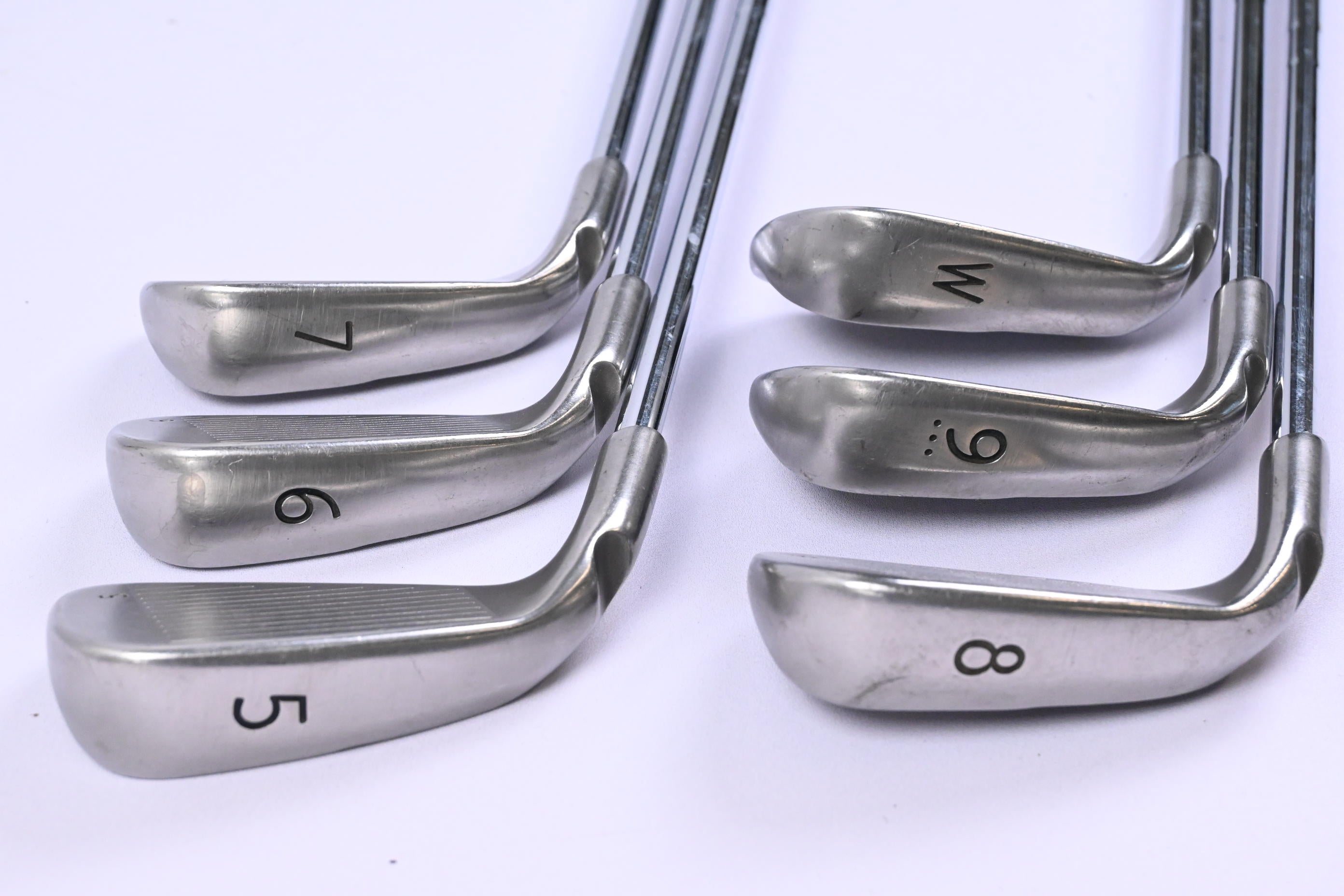 Ping G30 Irons / 5-PW / White Dot / Regular Flex Ping CFS Distance Shafts