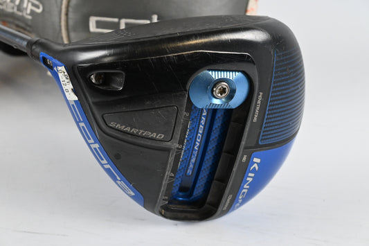 Left Hand Cobra King F6+ Driver / 9-12 Degree / Stiff Flex Matrix Ozik MFS