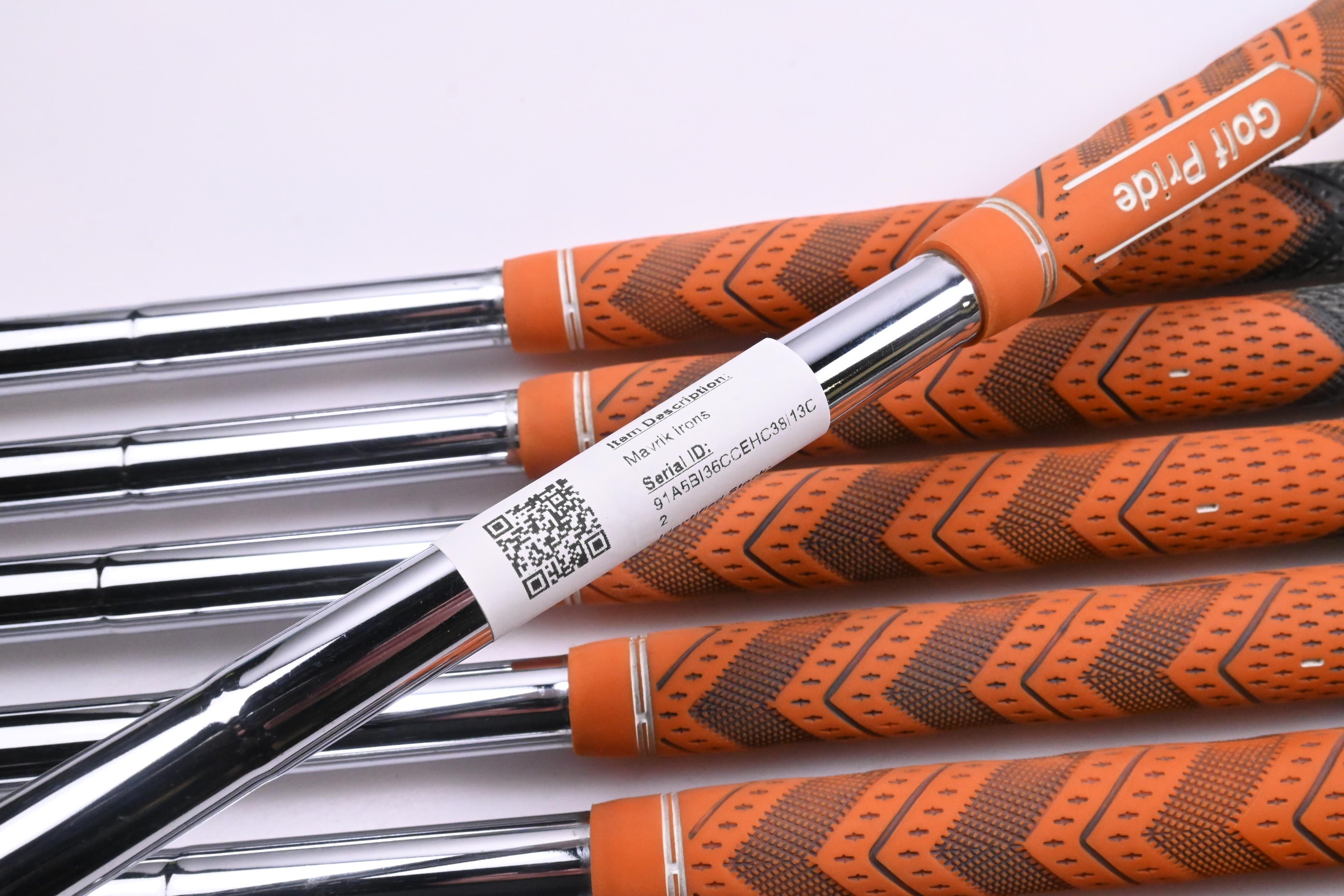 Callaway Mavrik Irons / 5-PW+AW+GW+SW / Stiff Flex Elevate ETS 115 Shafts