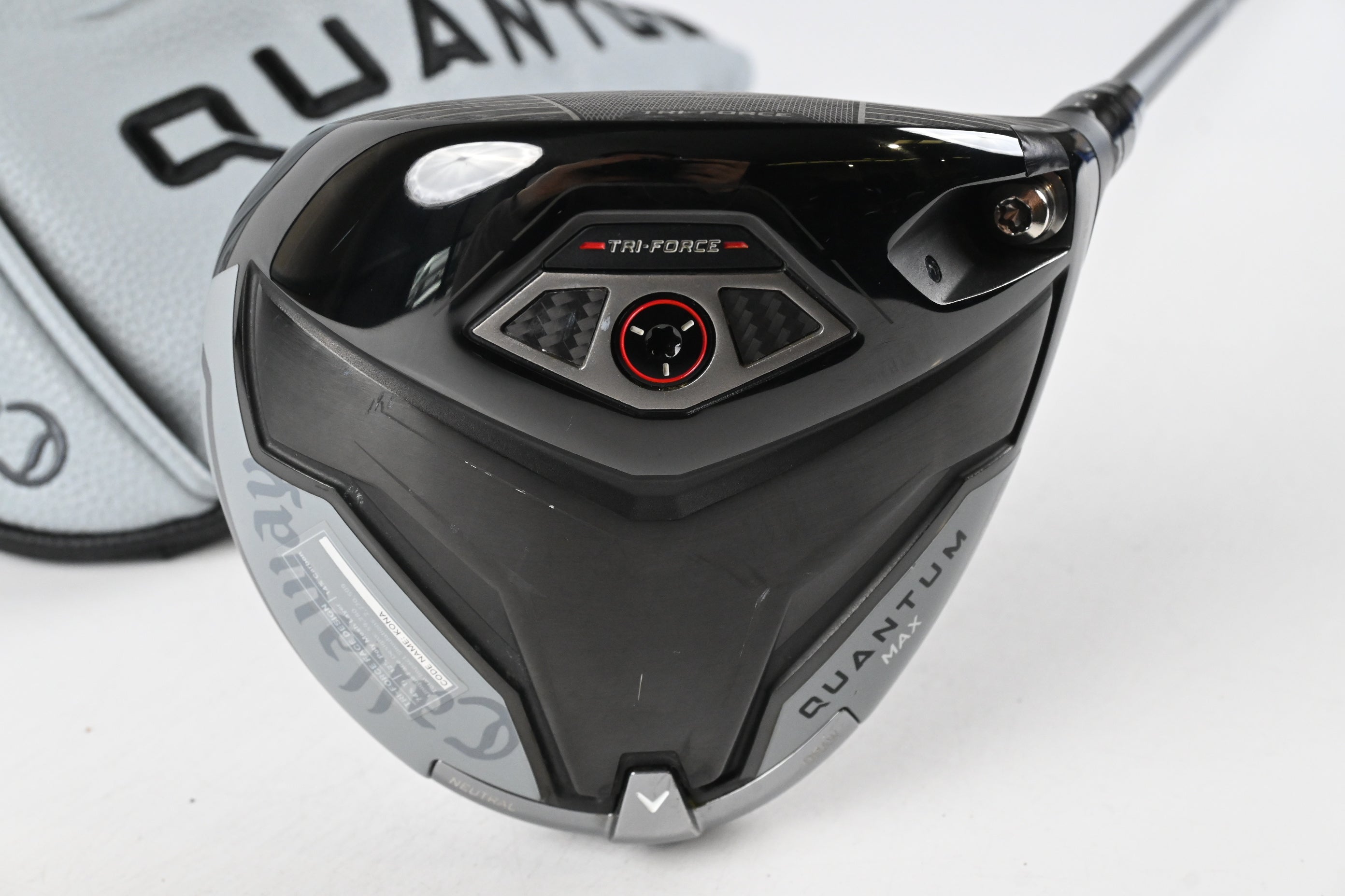 Callaway Quantum Max Driver / 10.5 Degree / Stiff Flex Denali Frost Silver 50