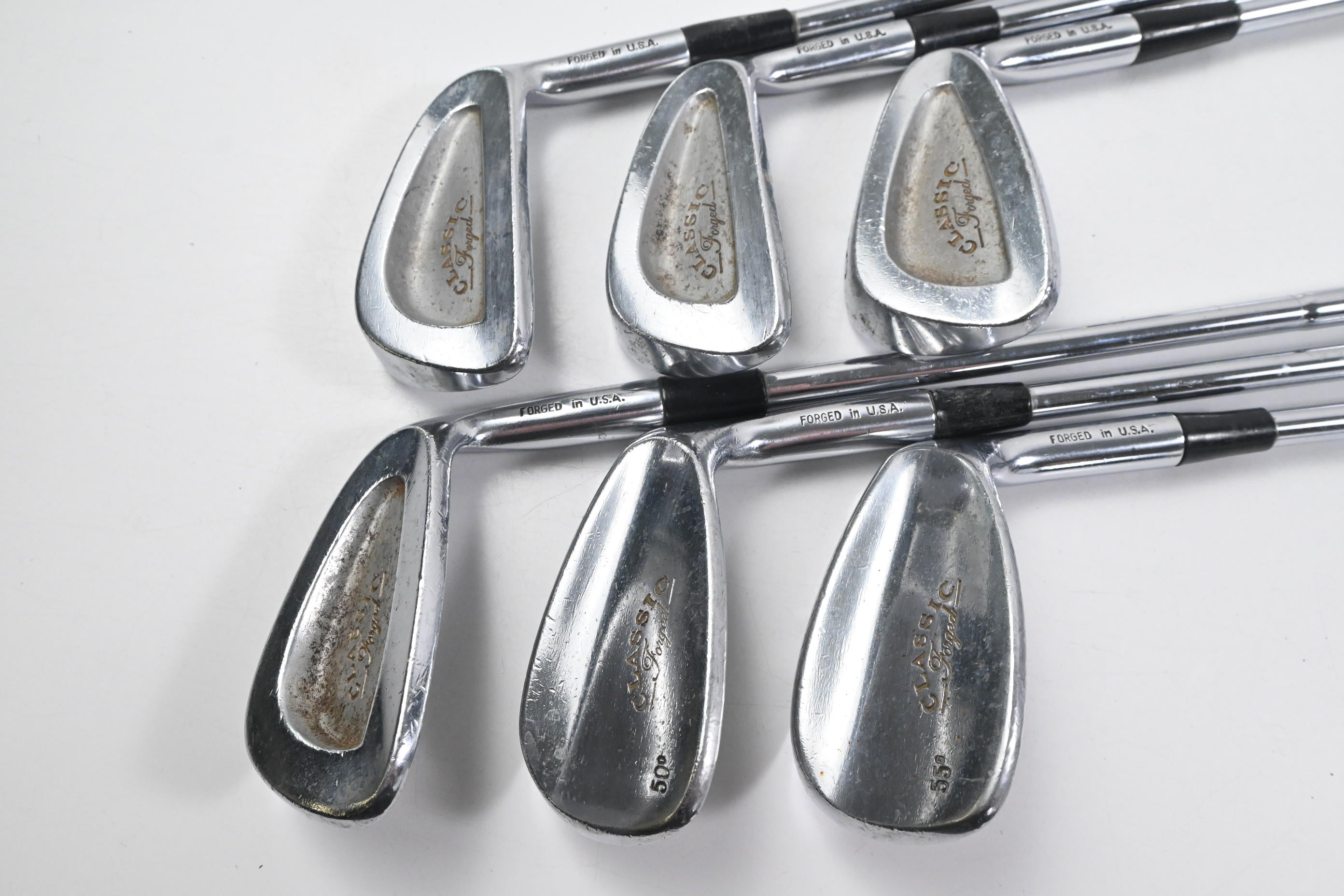 Classic Forged Irons / 6-PW+SW / Regular Flex Steel Shafts
