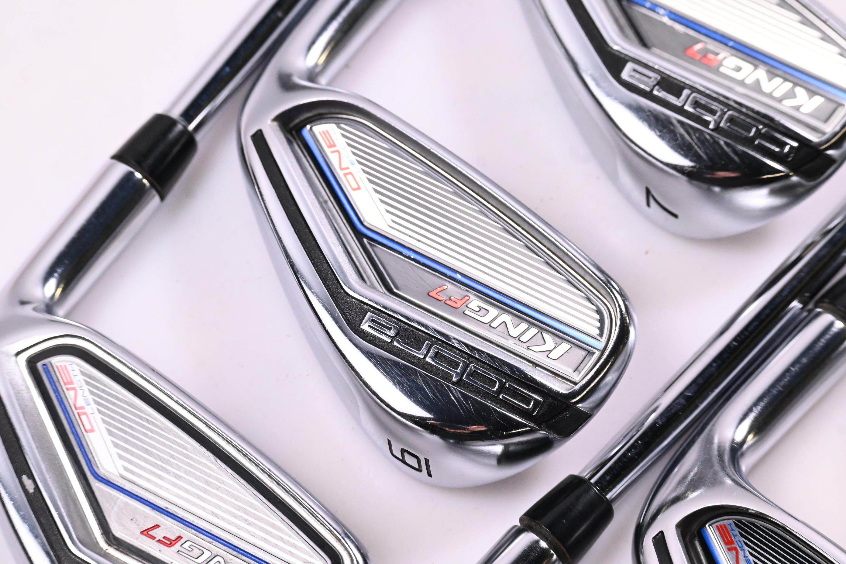 Cobra King F7 One Length Irons / 5-PW / Regular Flex Steel Shafts