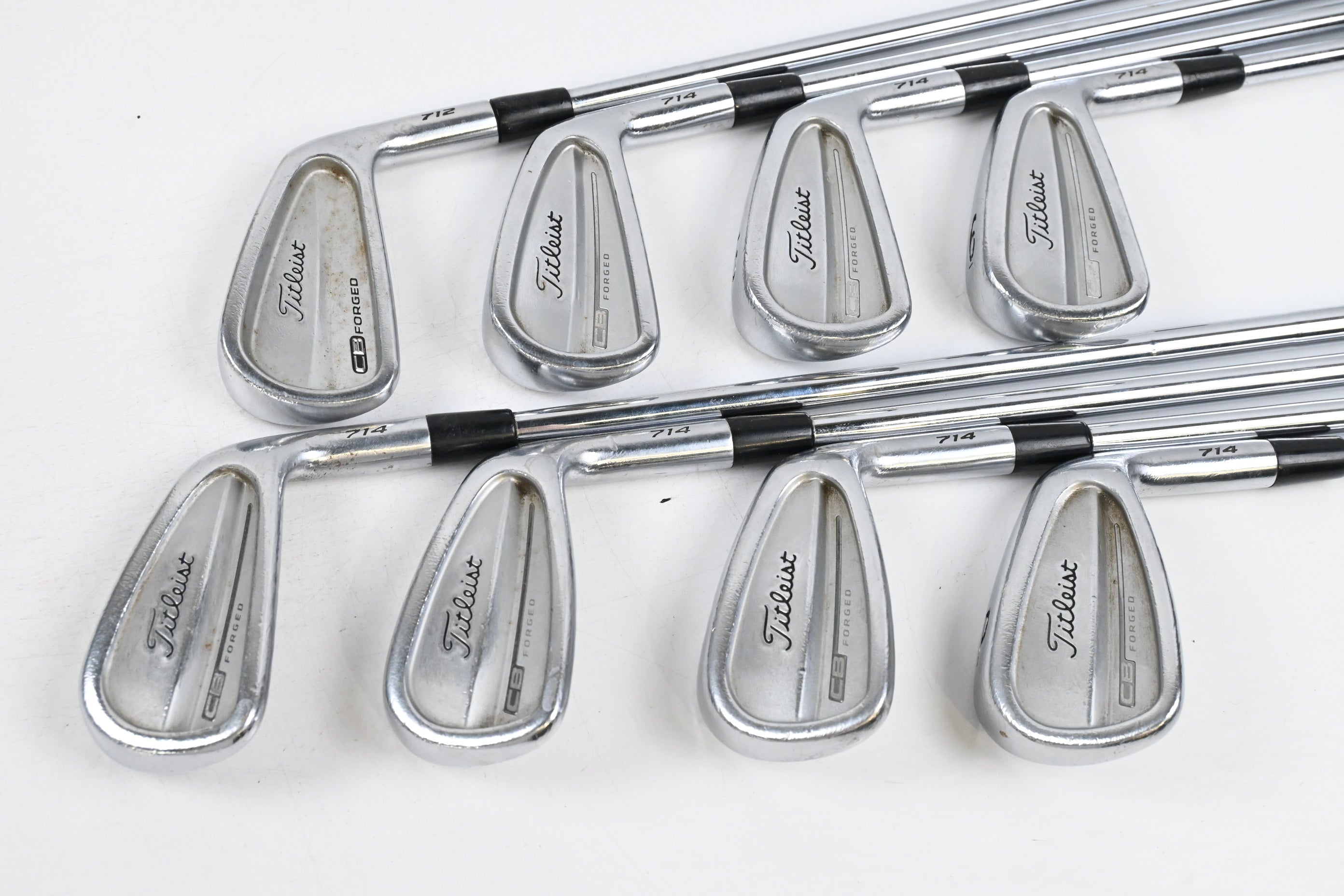 Titleist 714 CB Irons / 3-PW / Stiff Flex Dynamic Gold S300 Shafts
