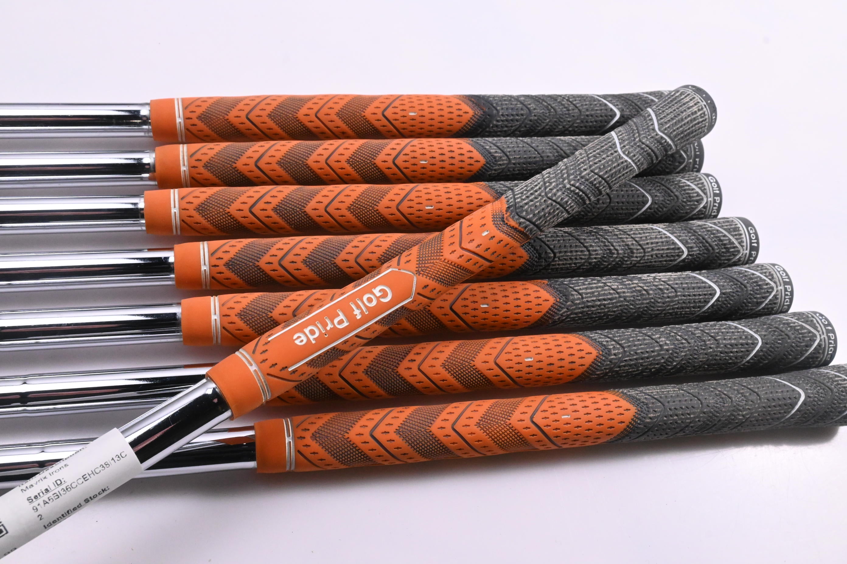 Callaway Mavrik Irons / 5-PW+AW+GW+SW / Stiff Flex Elevate ETS 115 Shafts