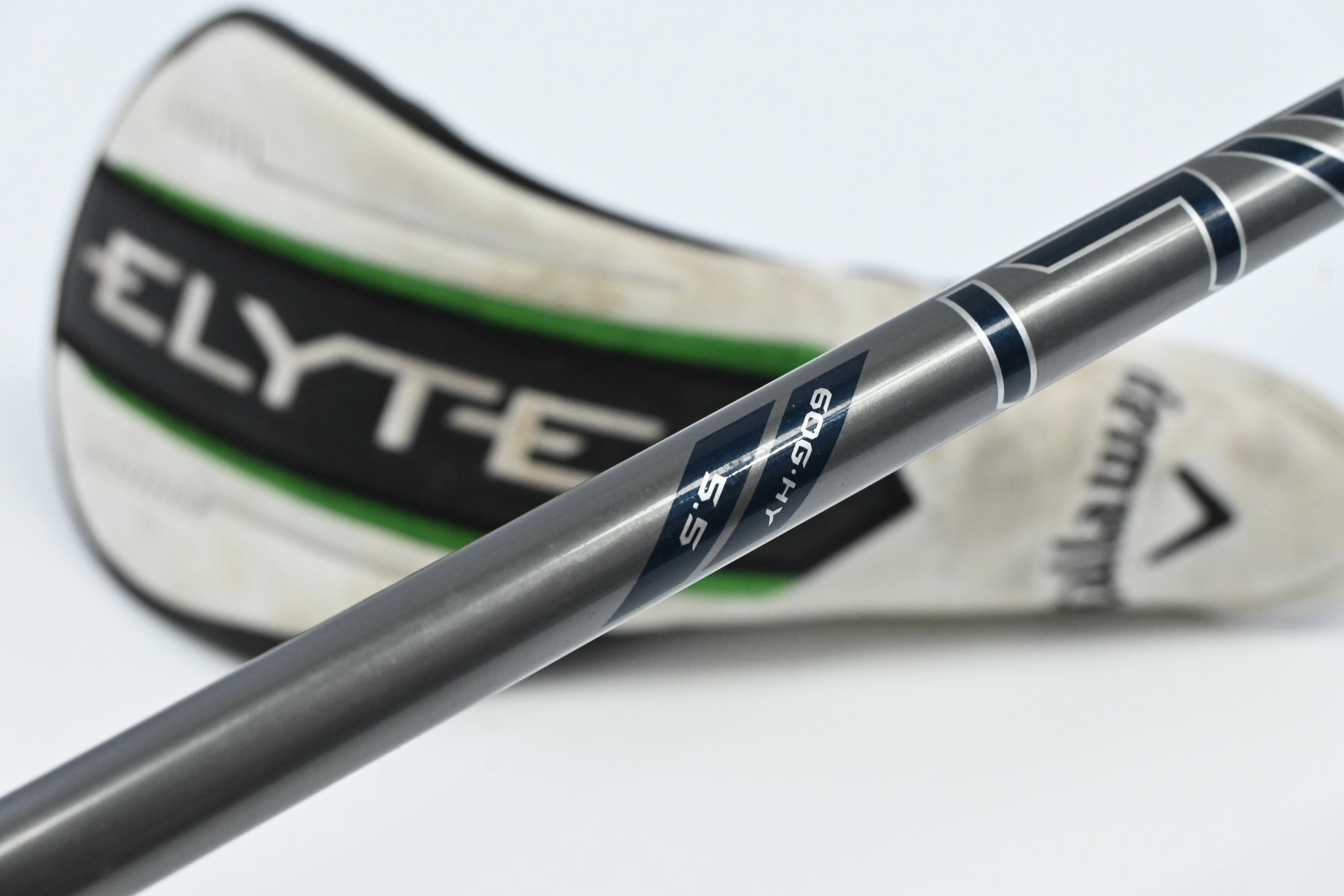 Left Hand Callaway Elyte #4 Hybrid / 22 Degree / Regular Flex Denali Charcoal 60
