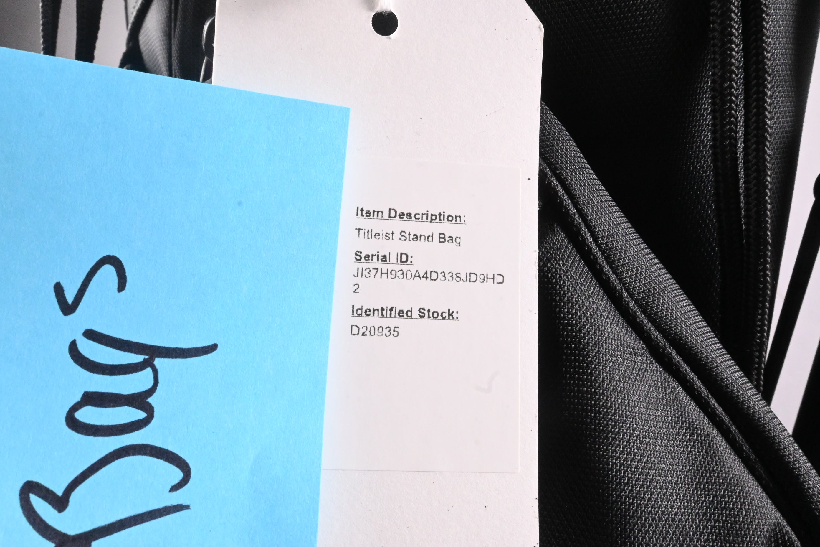 Titleist Players 4 Stand Bag / 4-Way Divider / Black, Red