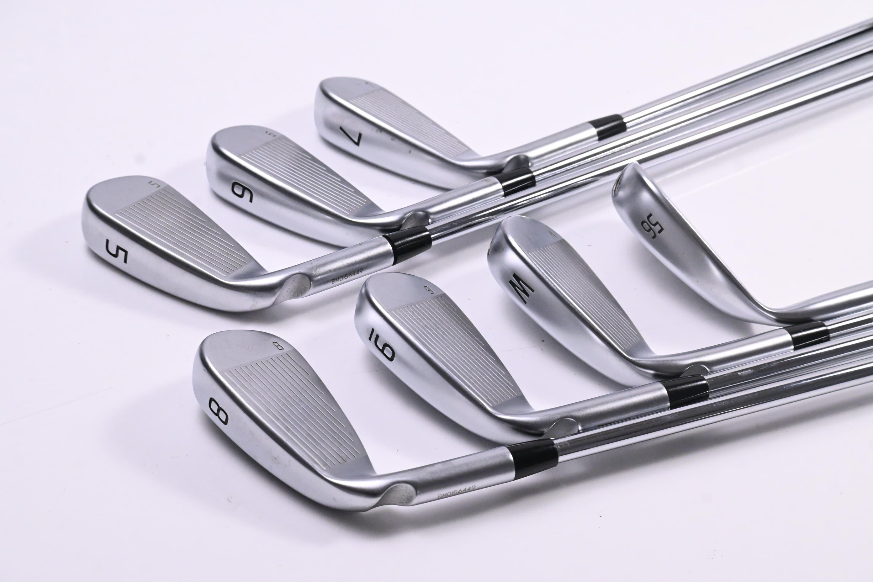 Ping G440 Irons / 5-PW+56° / Green Dot / Regular Flex Ping AWT 3.0 Shafts
