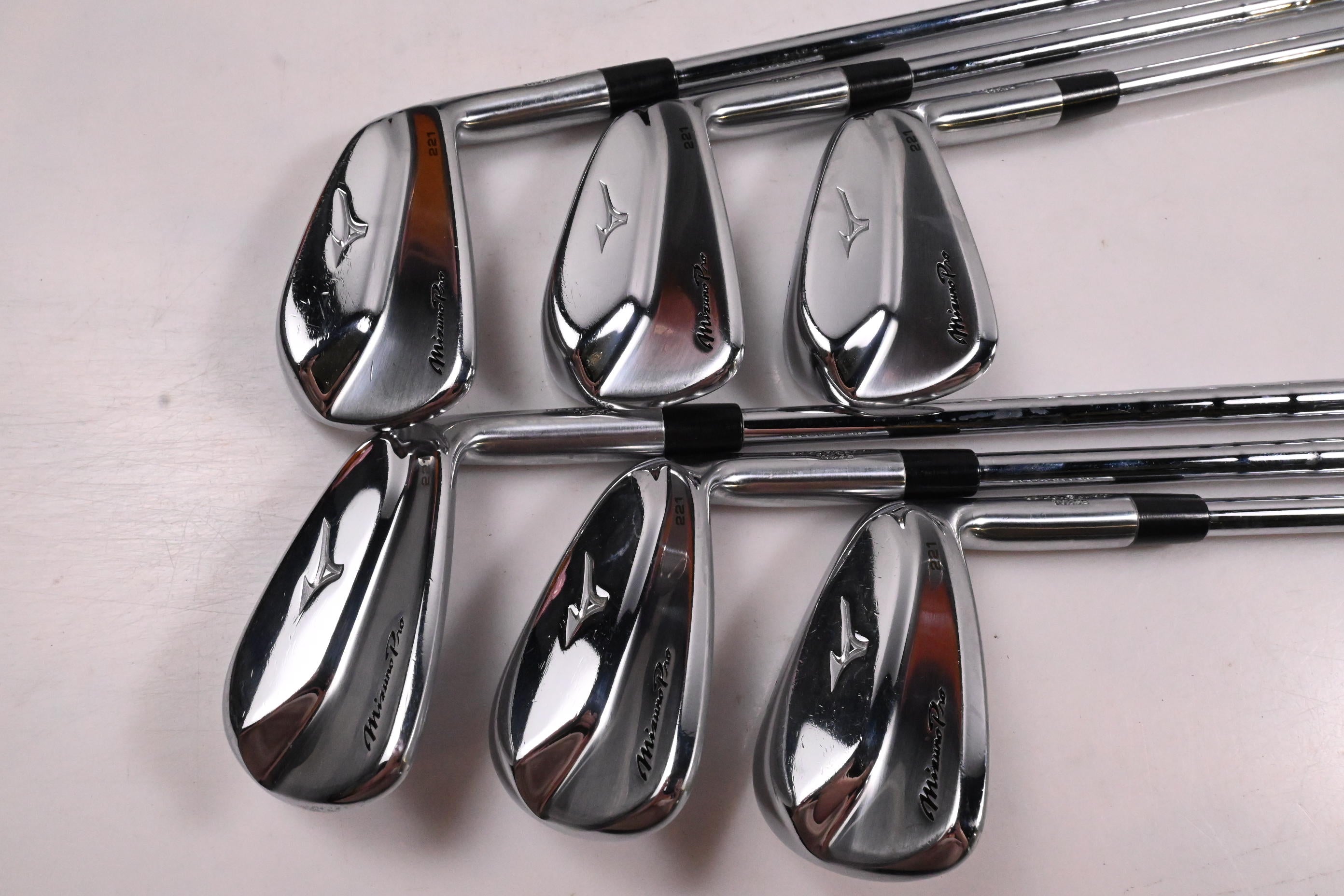 Mizuno Pro 221 Irons / 5-PW / Stiff Flex N.S.Pro Modus³ For T/W World Shafts