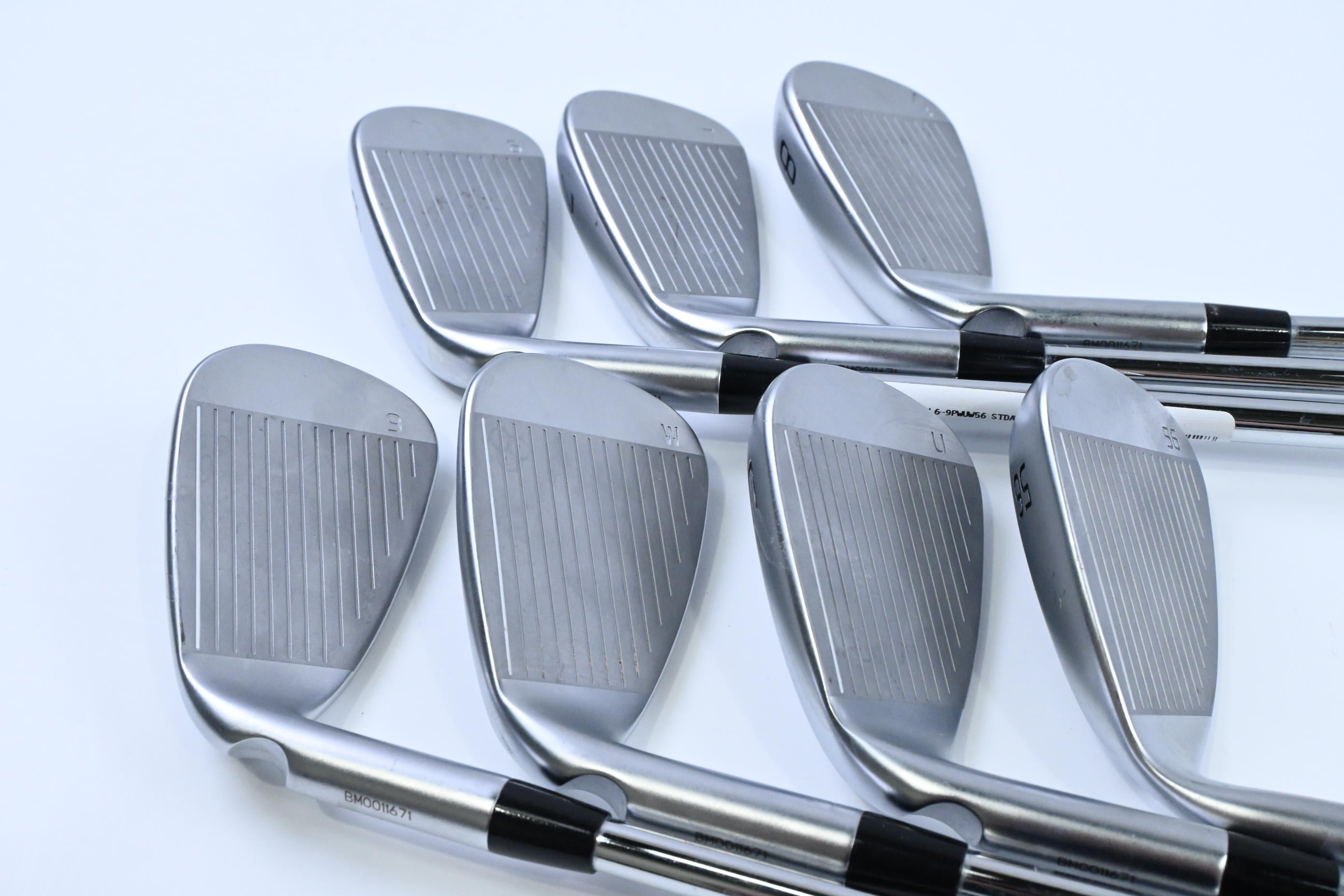 Ping G440 Irons / 6-PW+UW+SW / Blue Dot / Regular Flex Ping AWT 3.0 Shafts