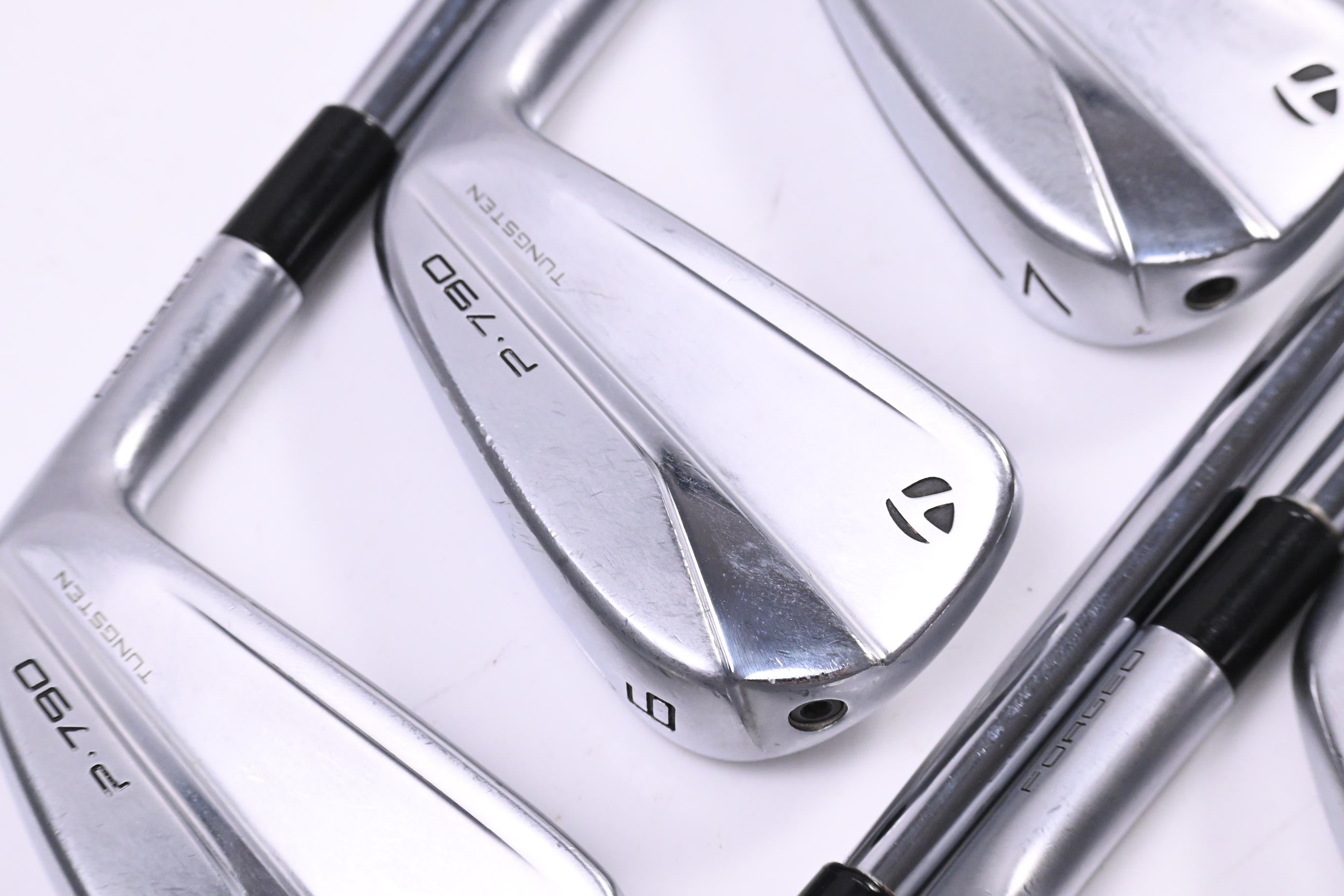Taylormade P790 2021 Irons / 5-PW+AW / Stiff Flex Dynamic Gold 105 S300 Shafts