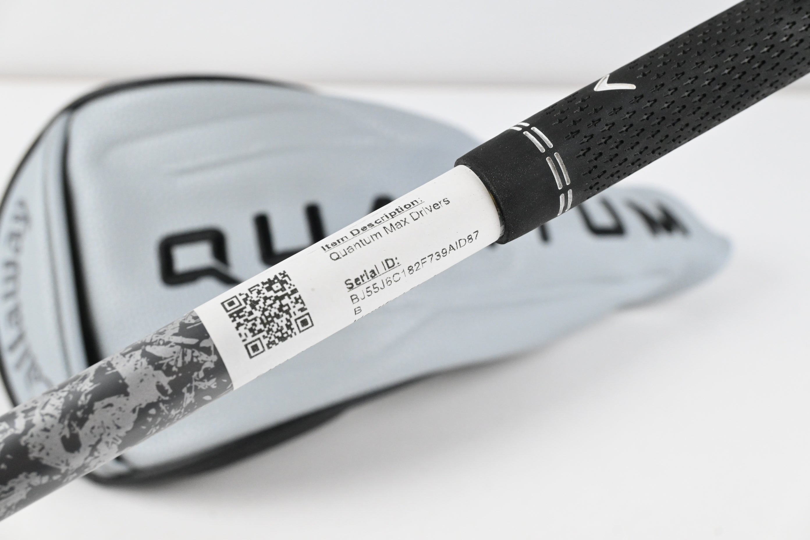 Callaway Quantum Max Driver / 10.5 Degree / Stiff Flex Denali Frost Silver 50