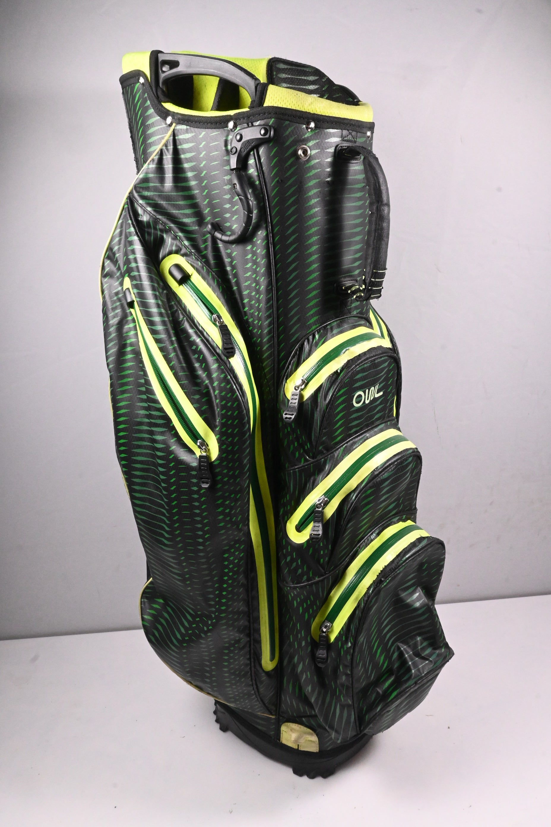 Ouul Cart Bag / 14-Way Divider / Black, Green
