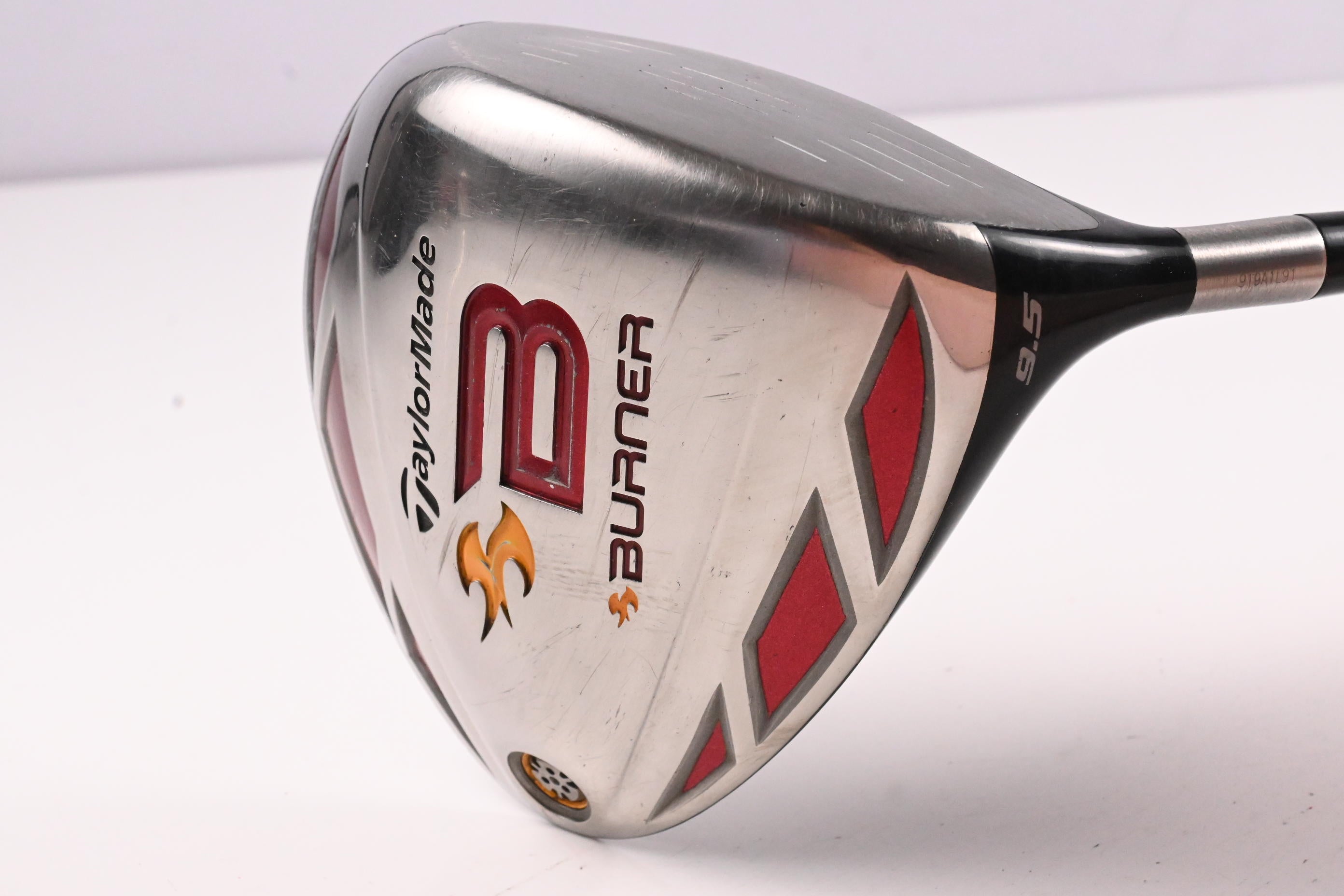 Taylormade Burner 2008 Driver / 9.5 Degree / Stiff Flex Reax 49 Shaft