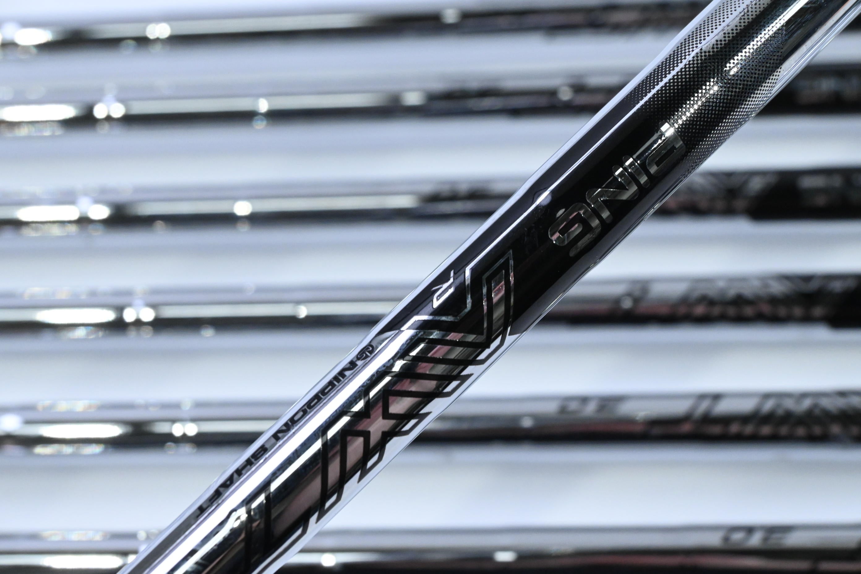Ping G440 Irons / 6-PW+UW+SW / Blue Dot / Regular Flex Ping AWT 3.0 Shafts