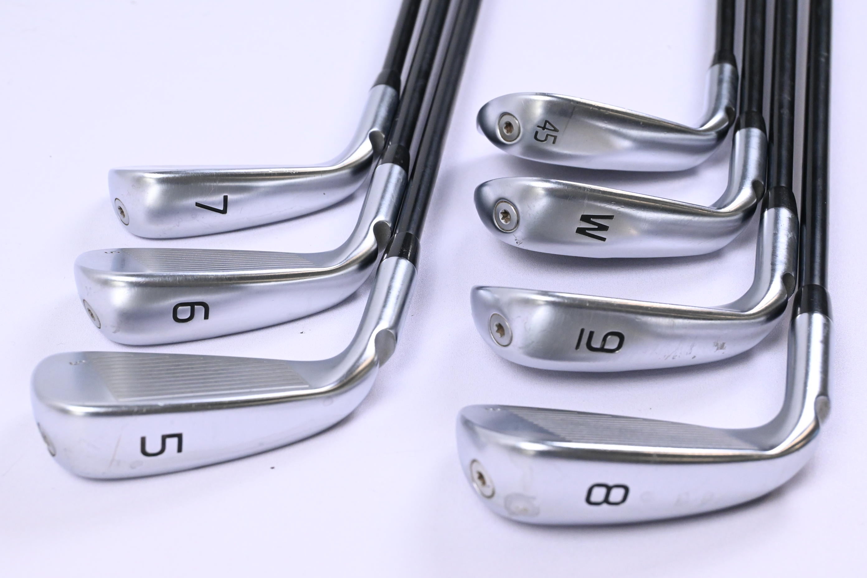 Ping G430 Irons / 5-PW+GW / Black Dot / Regular Flex Ping Alta CB Black Shafts