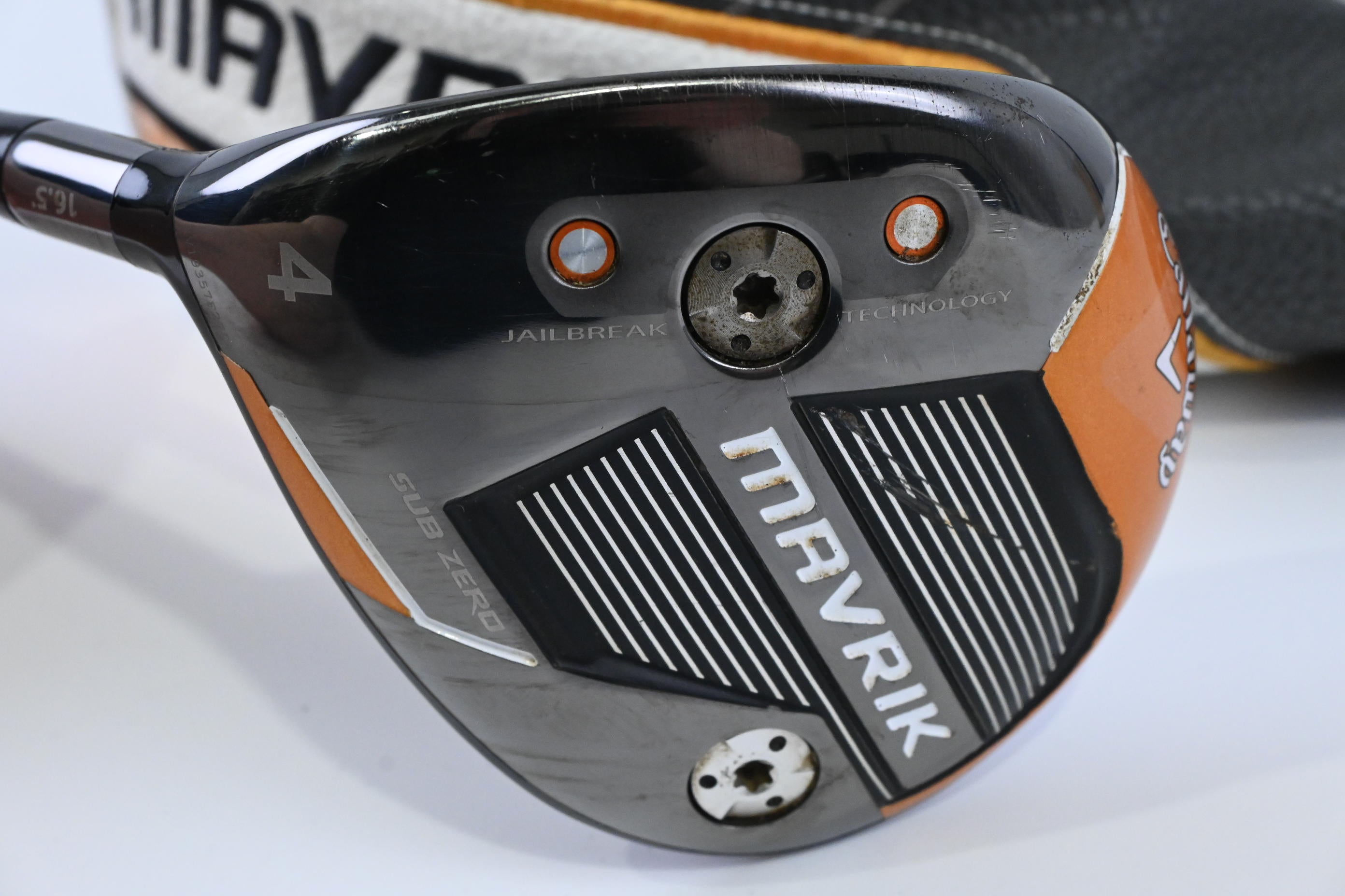 Left Hand Callaway Mavrik Sub Zero #4 Wood / 16.5 Degree / Stiff Flex Aldila 70