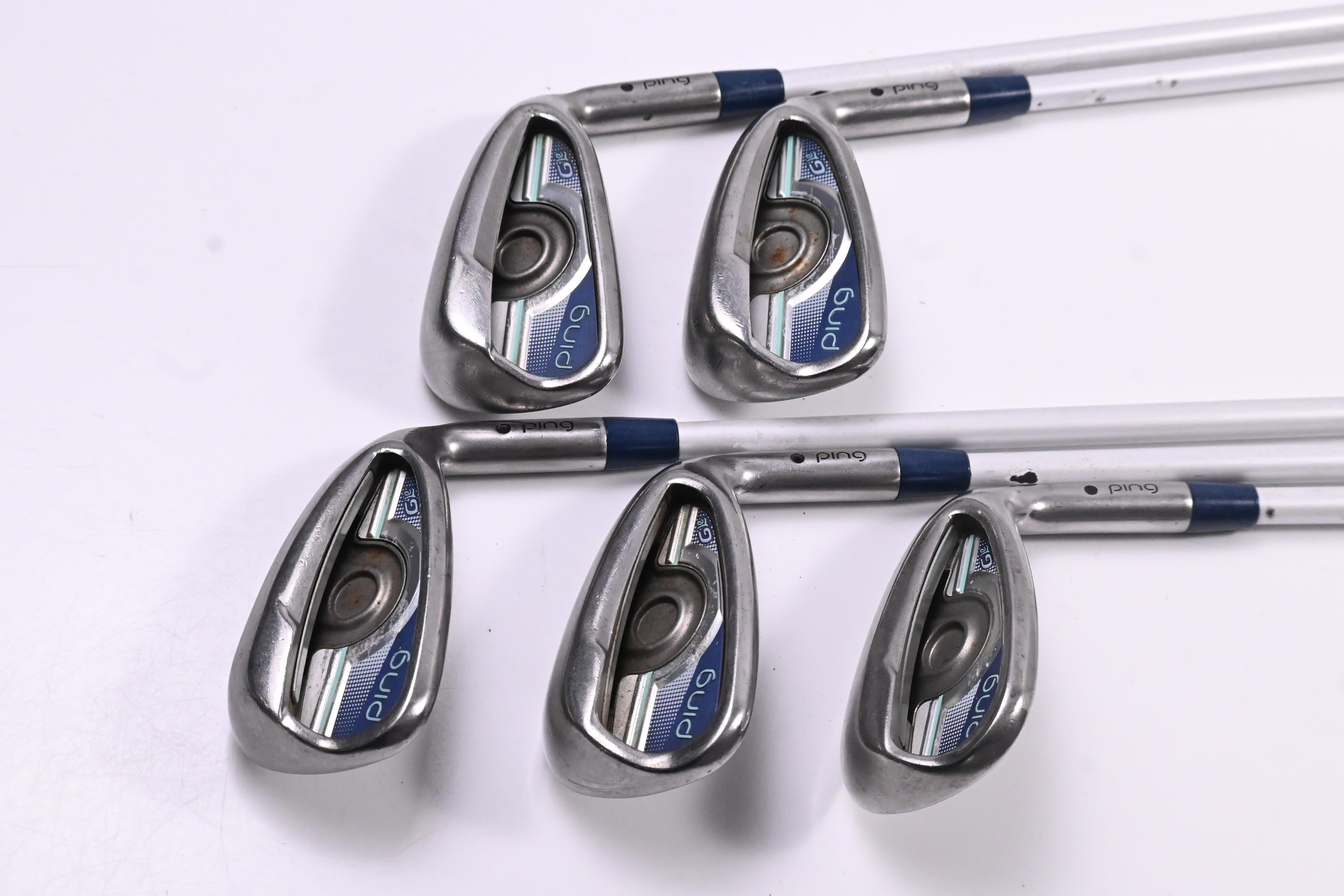 Ladies Ping G Le Irons / 7-PW+SW / Black Dot / Ladies Flex Ping ULT 230 Shafts