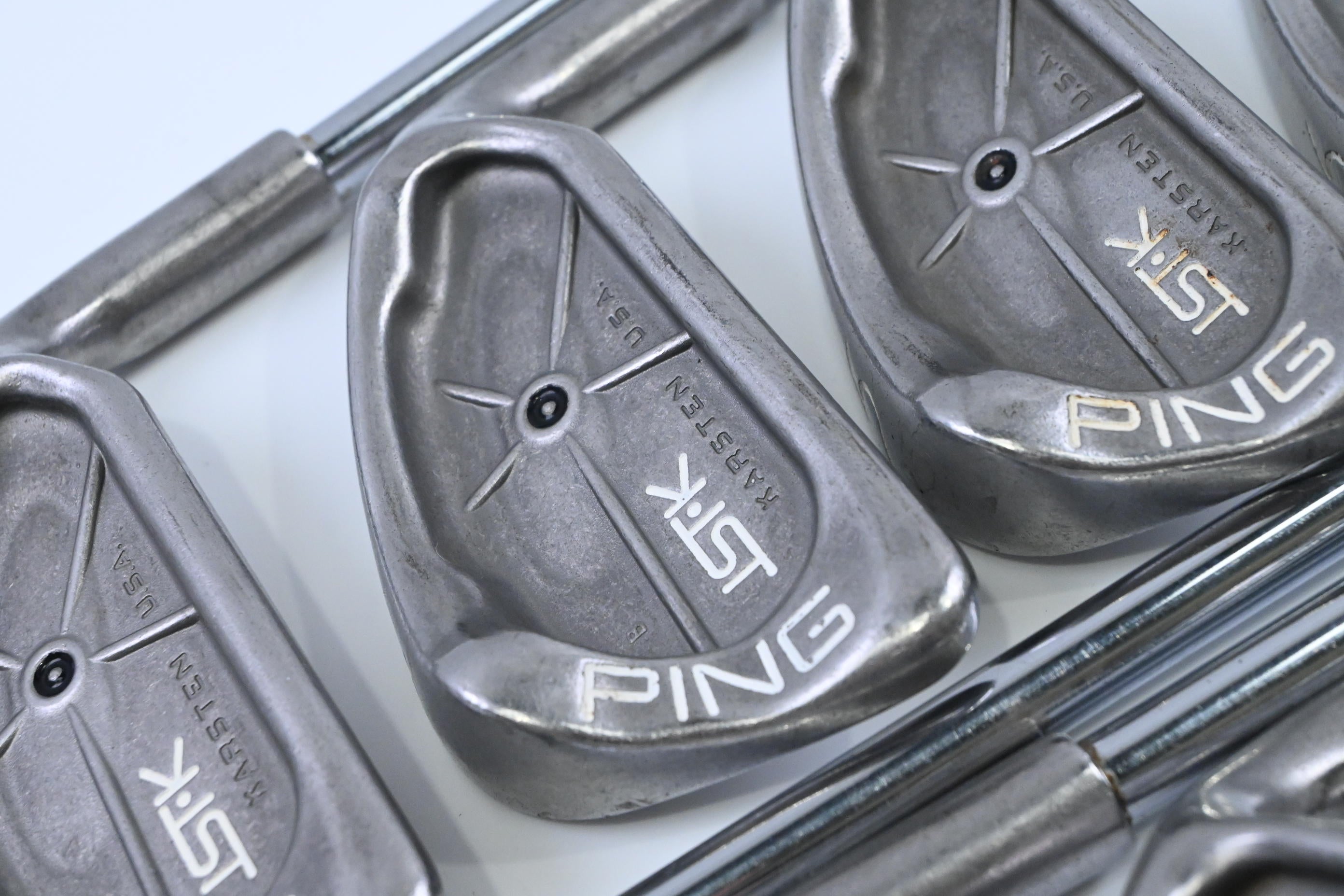Ping ISI-K Irons / 3-PW+SW / Black Dot / Stiff Flex Ping JZ Cushin Shafts