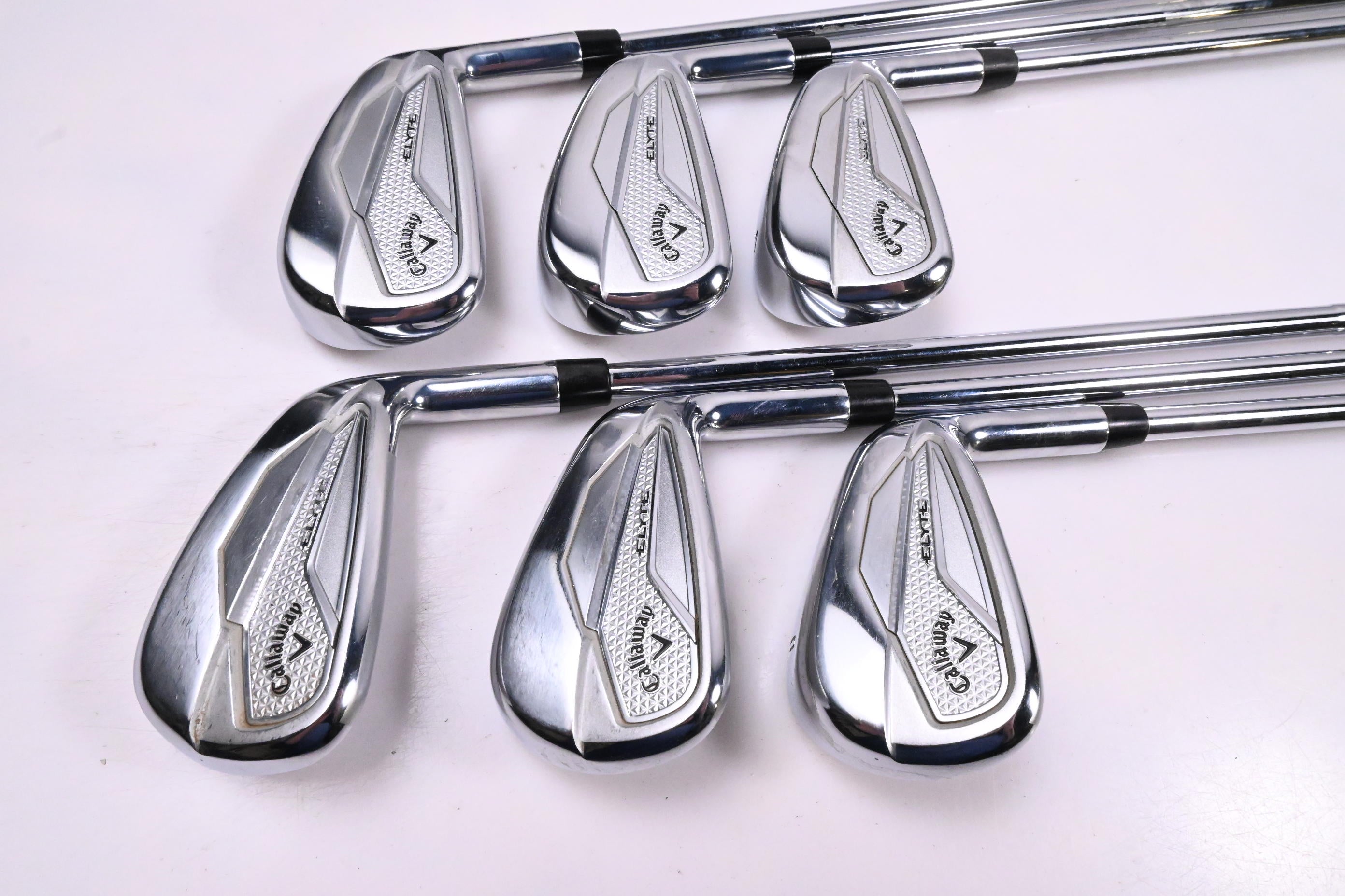 Callaway Elyte Irons / 5-PW / Regular Flex Vector 80 Shafts