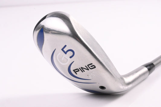 Ping G5 #5 Hybrid / 25 Degree / Senior Flex Ping TFC 100 H Shaft