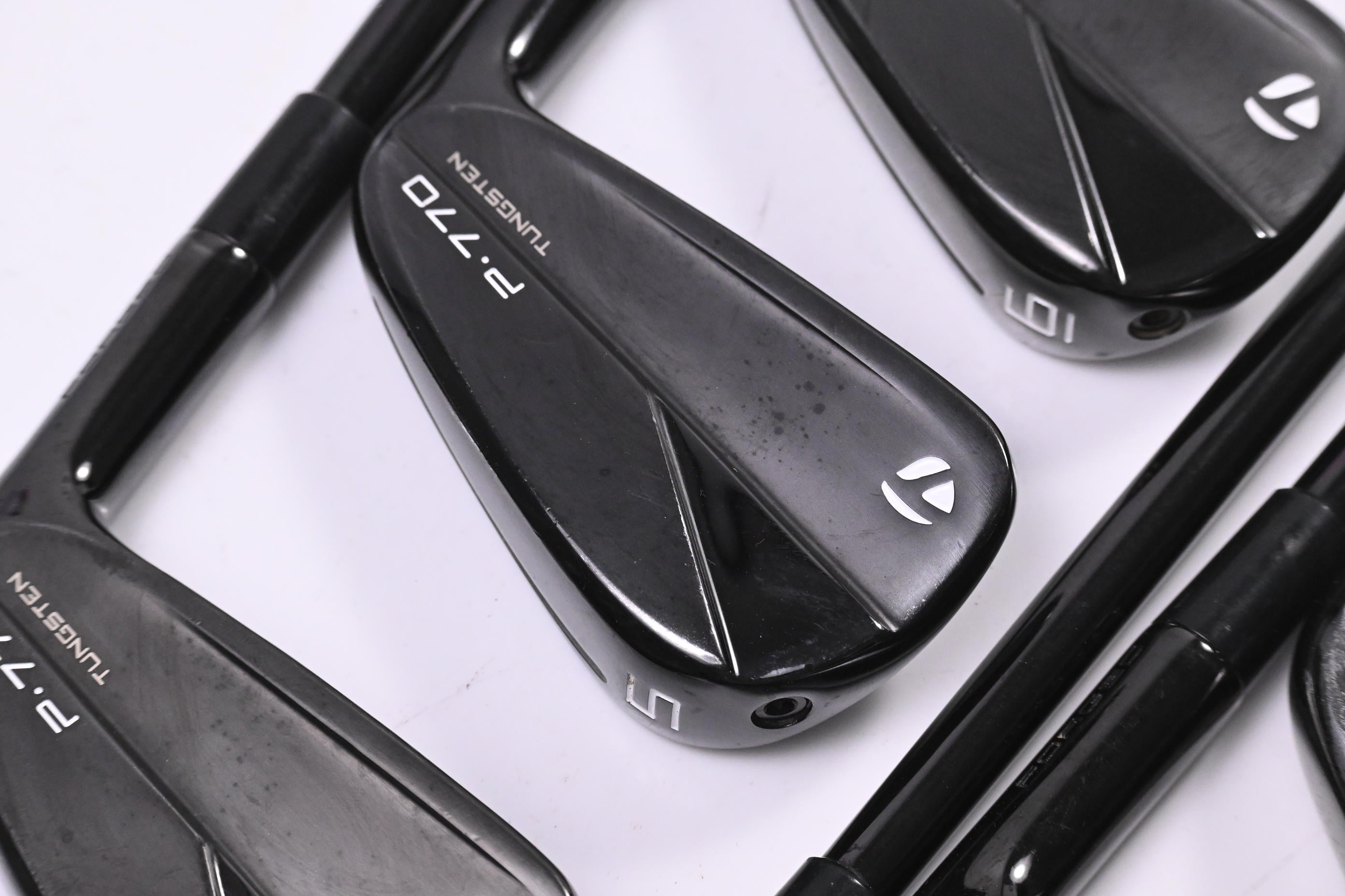 Taylormade P770 2023 Phantom Black Irons / 4-PW / Stiff Flex KBS Tour Shafts