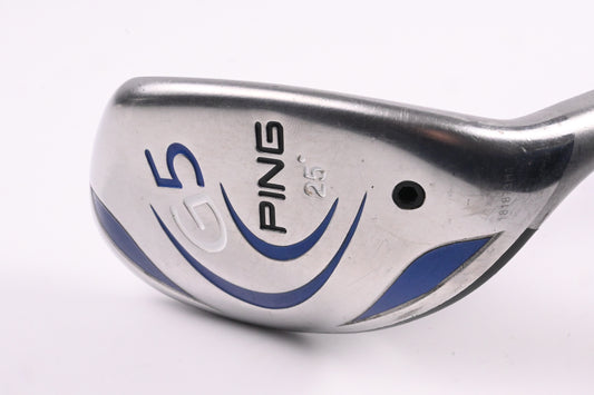 Ping G5 #5 Hybrid / 25 Degree / Senior Flex Ping TFC 100 H Shaft