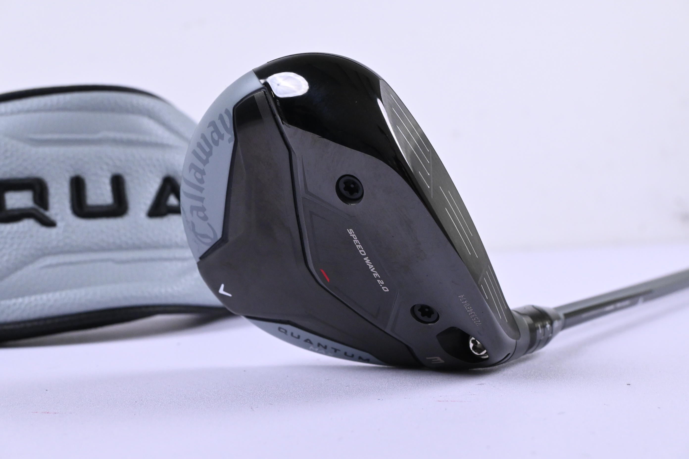 Callaway Quantum Max #3 Wood / 15 Degree / Regular Flex Denali Frost Silver 60