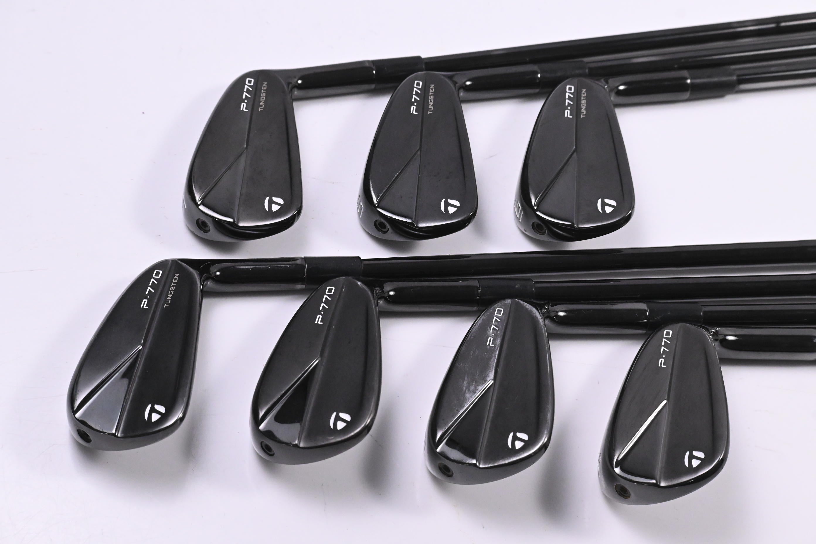 Taylormade P770 2023 Phantom Black Irons / 4-PW / Stiff Flex KBS Tour Shafts