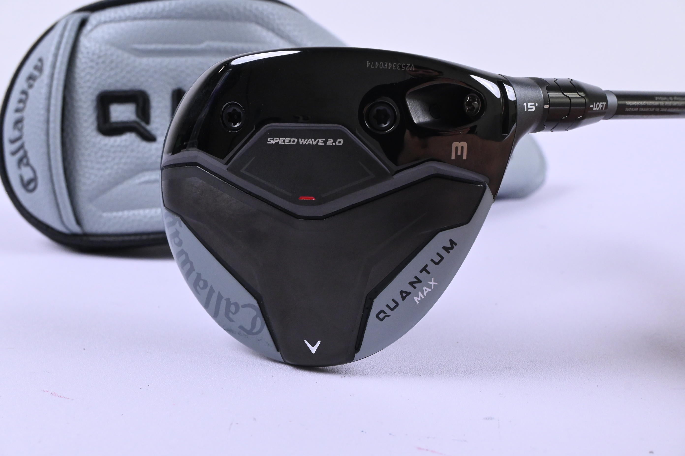 Callaway Quantum Max #3 Wood / 15 Degree / Regular Flex Denali Frost Silver 60