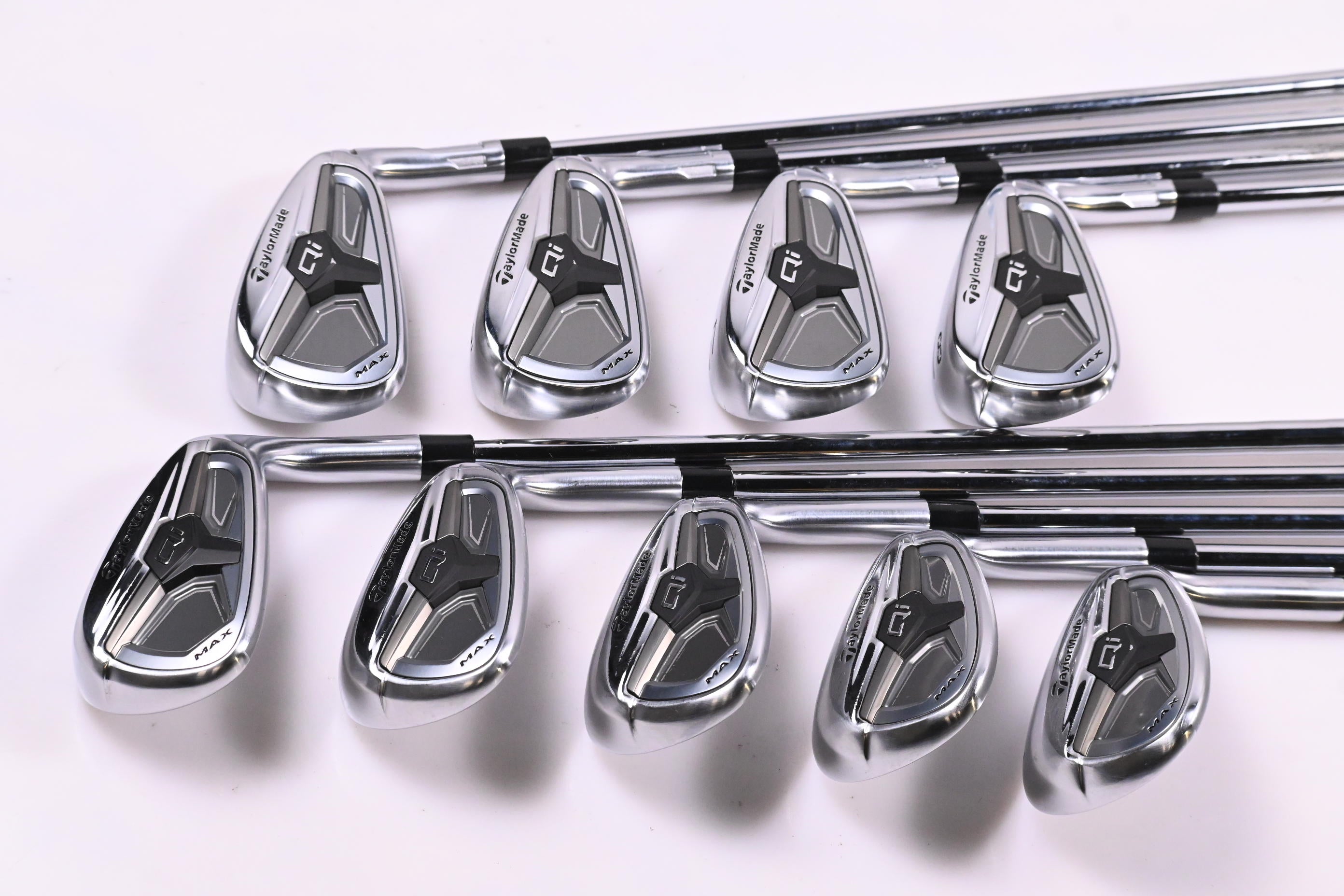 Taylormade Qi Max Irons / 5-PW+GW+SW+LW / Regular Flex KBS MAX MT 85