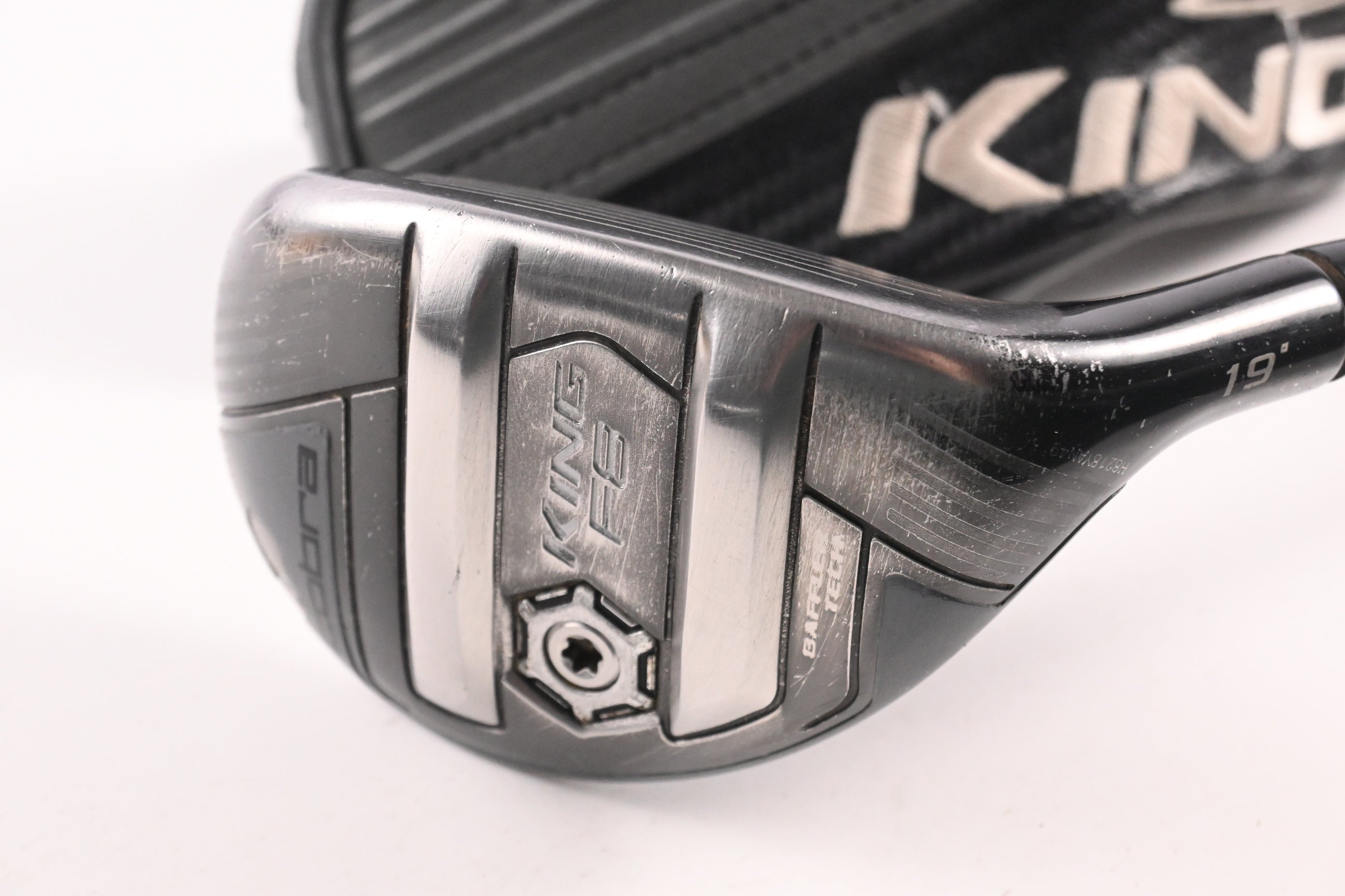 Cobra King F8 #3 Hybrid / 19 Degree / Stiff Flex Aldila Rogue Pro 75 Shaft