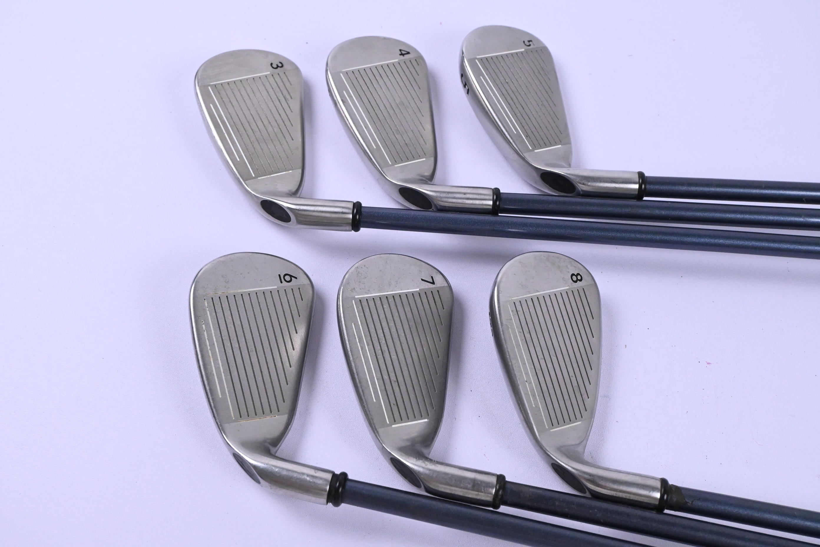 Callaway X-16 Irons / 3-8i / Stiff Flex Callaway System CW90 Shafts
