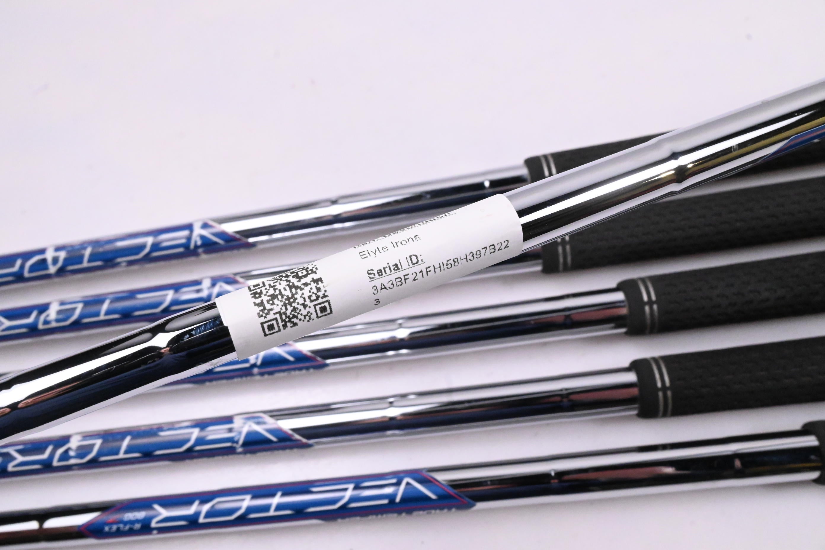 Callaway Elyte Irons / 5-PW / Regular Flex Vector 80 Shafts