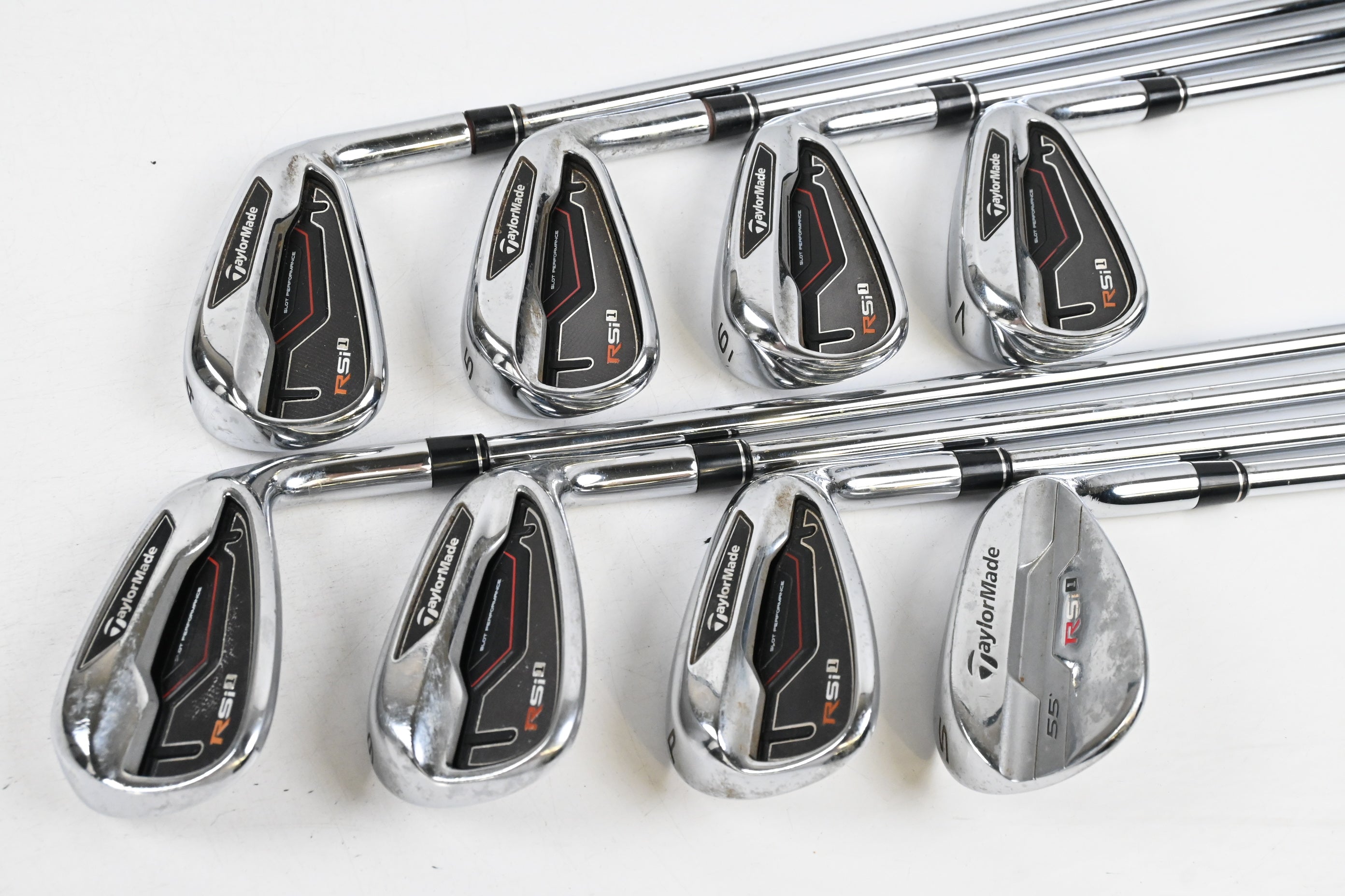 Taylormade RSi1 Irons / 4-PW+SW / Regular Flex REAX Steel 90 Shafts