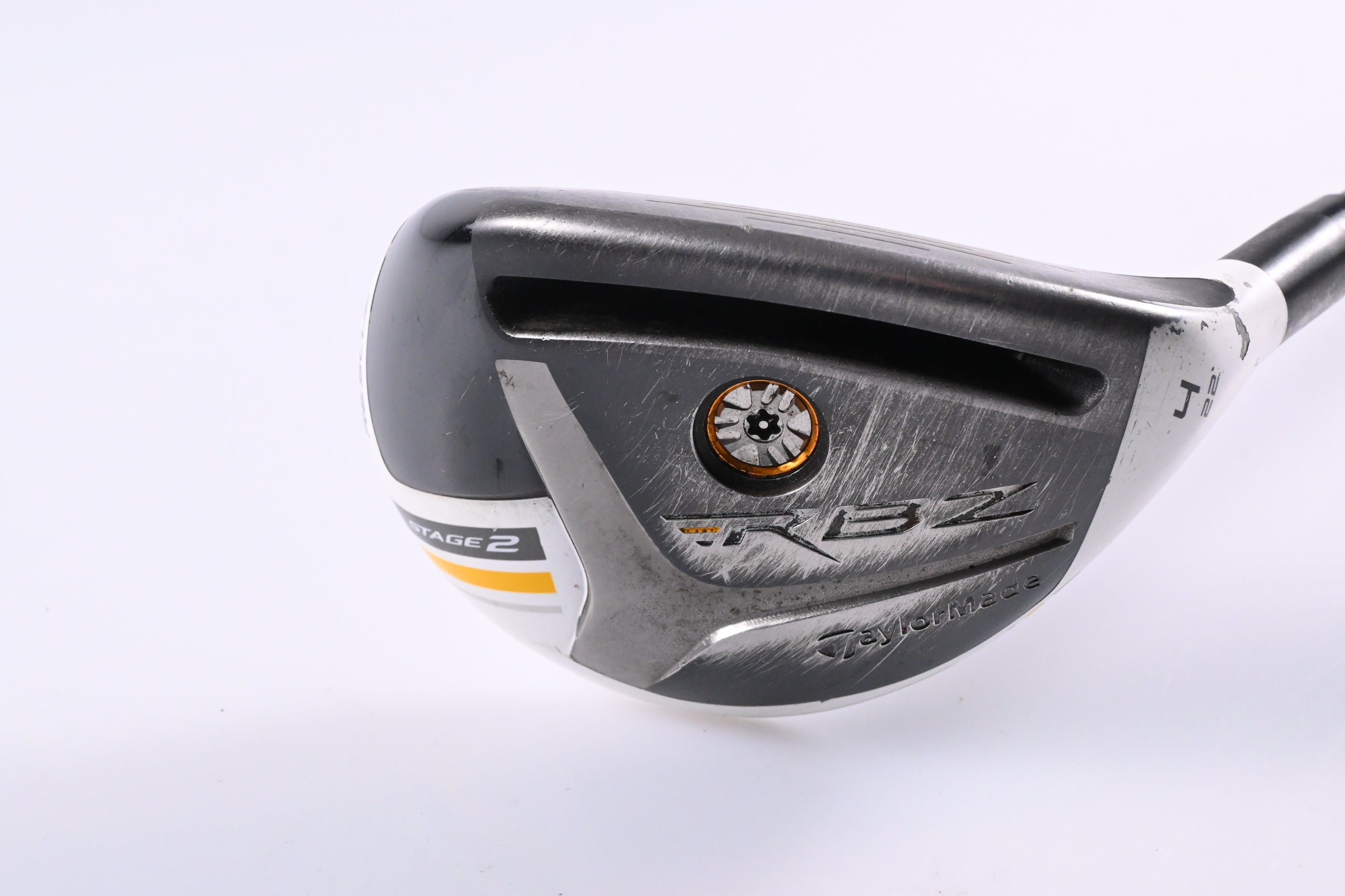 Taylormade RBZ Stage 2 #4 Hybrid / 22 Degree / Regular Flex RocketFuel 65 Shaft