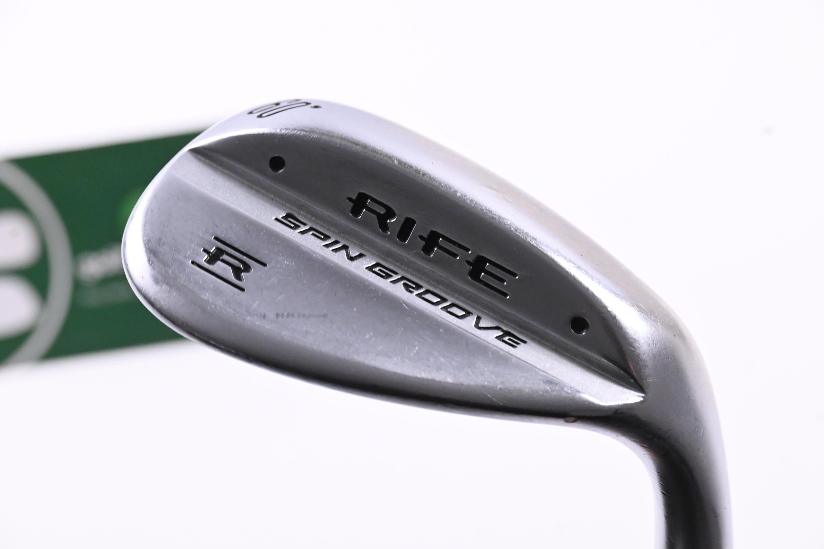 RIFE Spin Groove Lob Wedge / 60 Degree / Wedge Flex RIFE Steel Shaft
