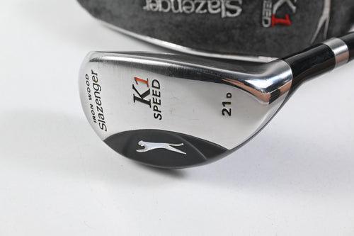 Slazenger K1 Speed #3 Hybrid / 21 Degree / Stiff Flex K1 Speed 75 Shaft