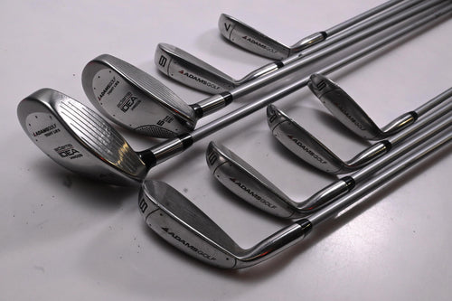 Ladies Adams Idea Hybrid Irons / 4-PW+SW / Ladies Flex Adams Shafts