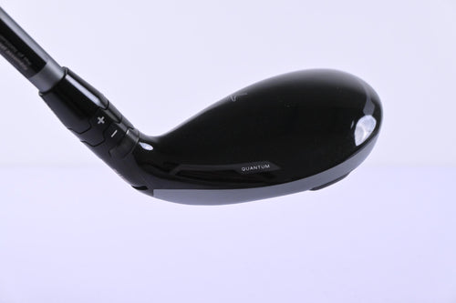 Callaway Quantum Max #5 Hybrid / 24 Degree / Regular Flex Denali Frost Silver 60