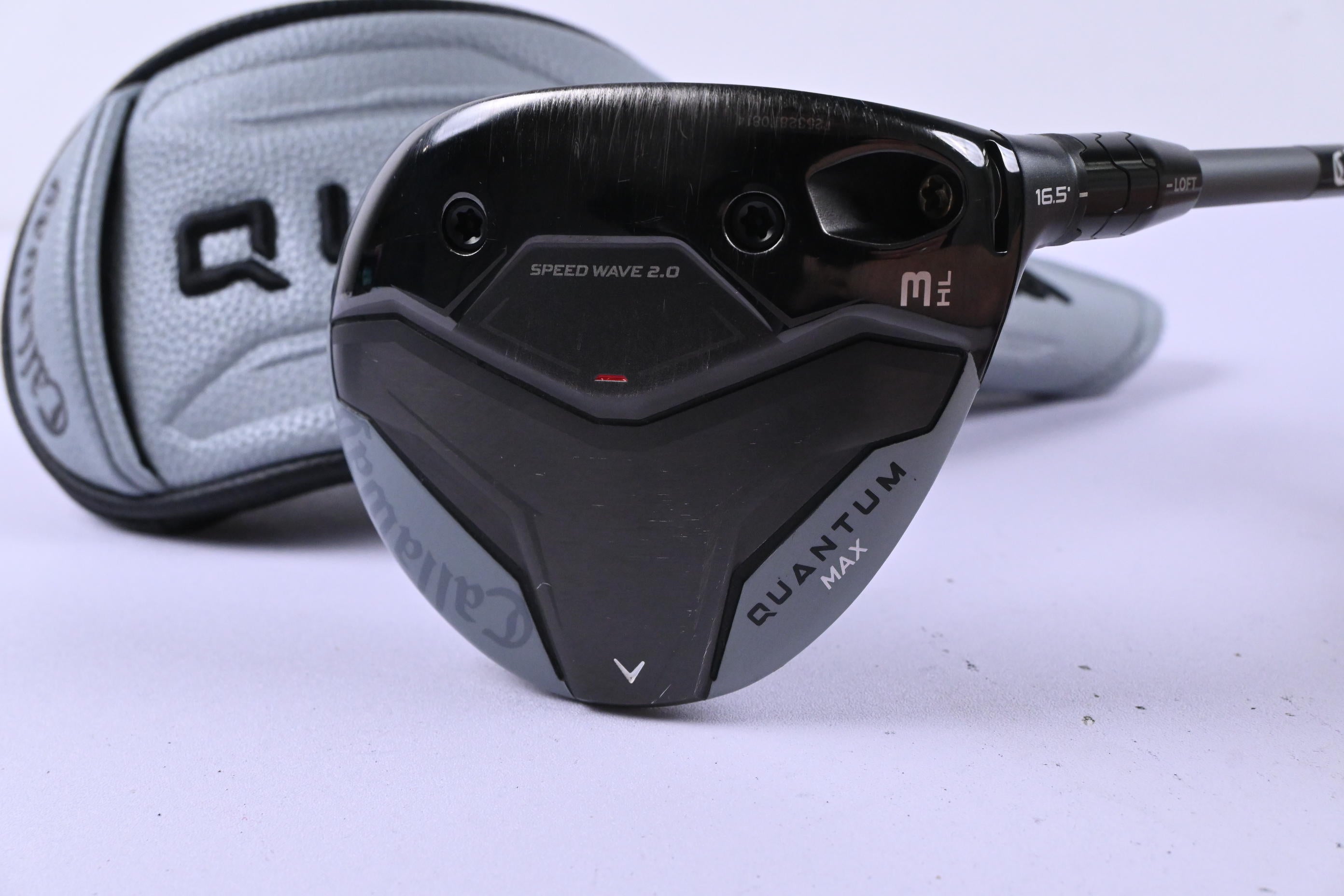 Callaway Quantum Max #3HL Wood / 16.5 Degree / Stiff Flex Denali Frost Silver 60