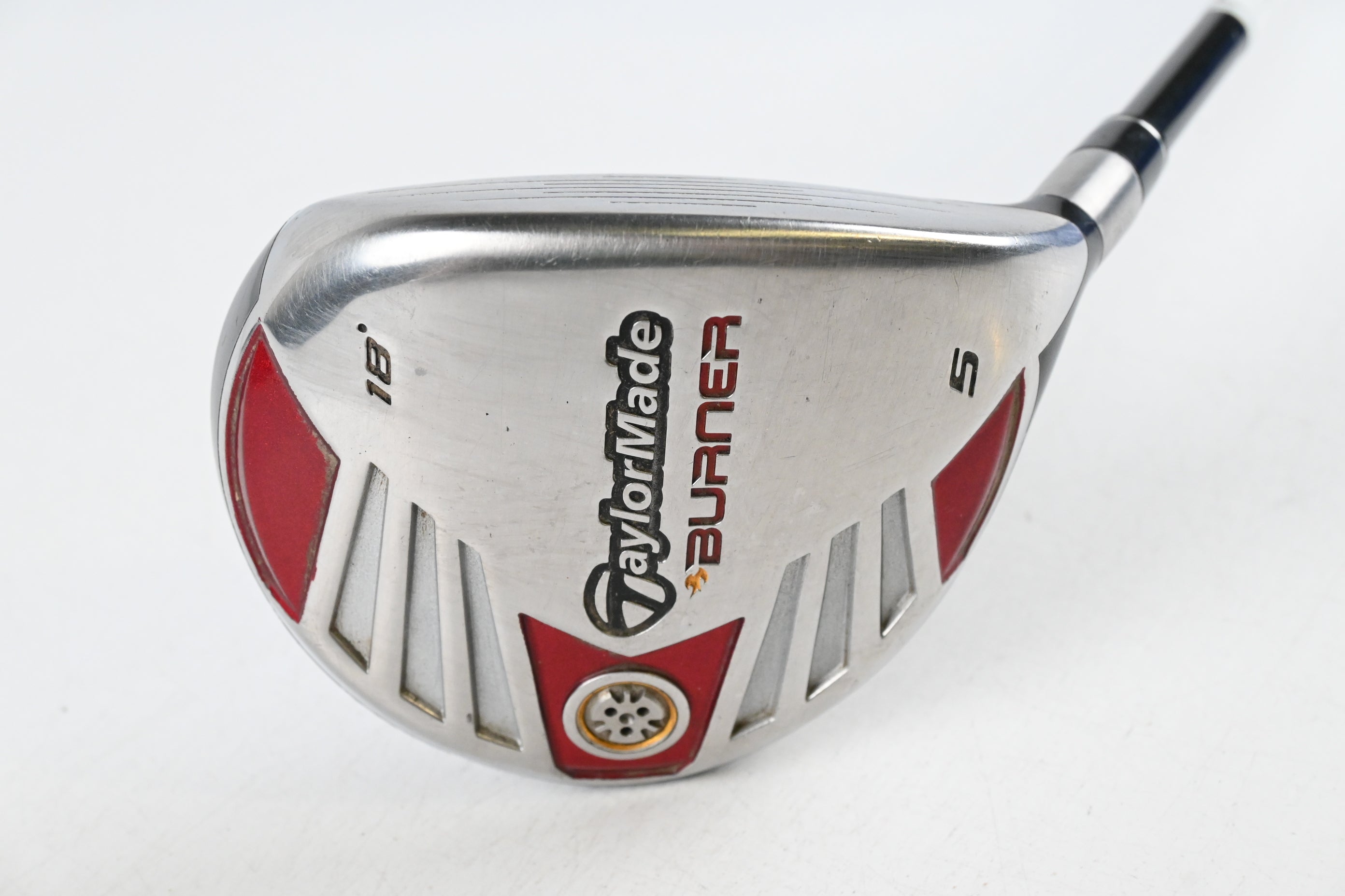 Taylormade Burner 2007 #5 Wood / 18 Degree / Regular Flex REAX 50 Shaft