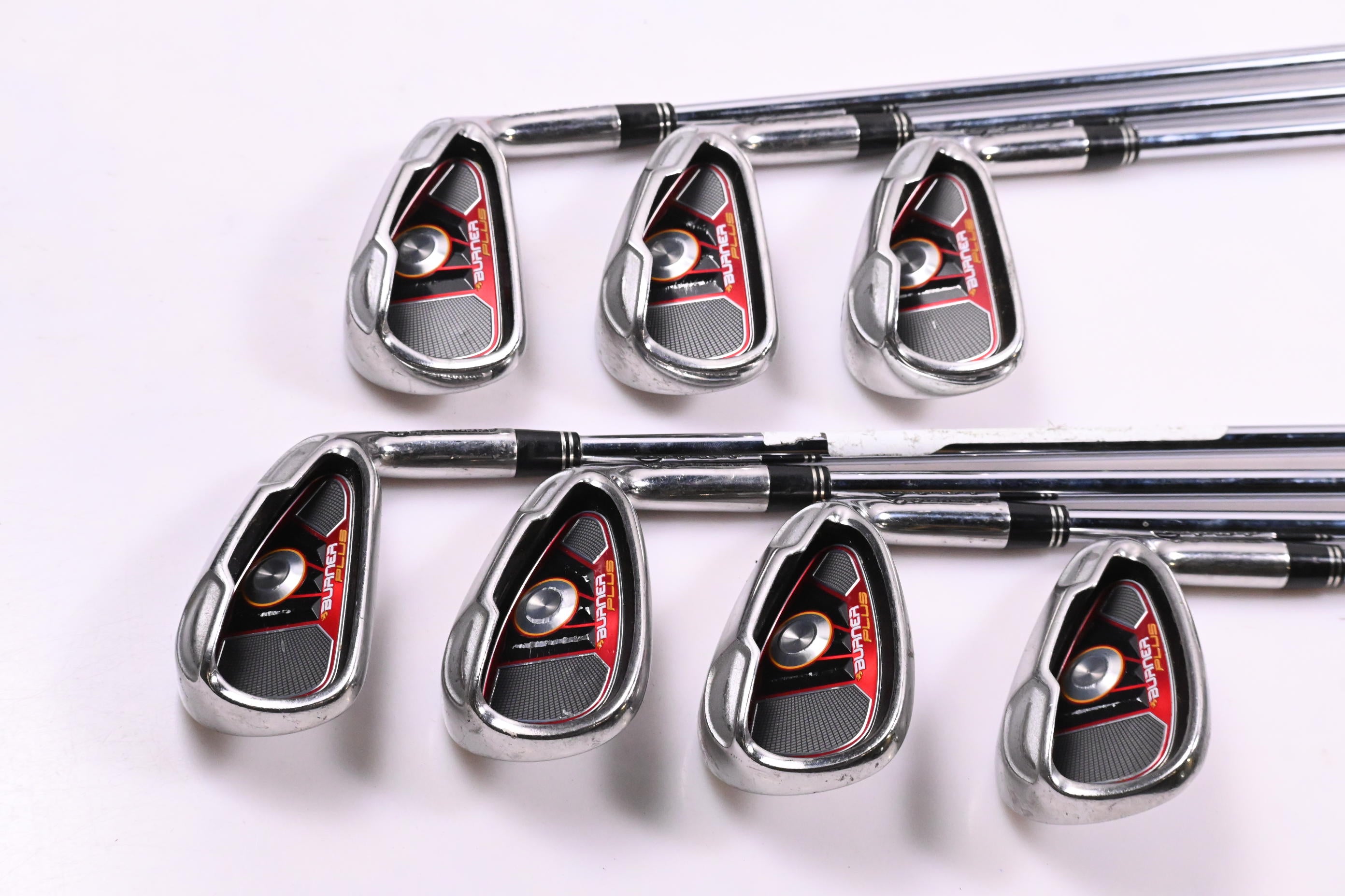 Taylormade Burner Plus Irons / 4-PW / Regular Flex Taylormade Burner 85 Shafts