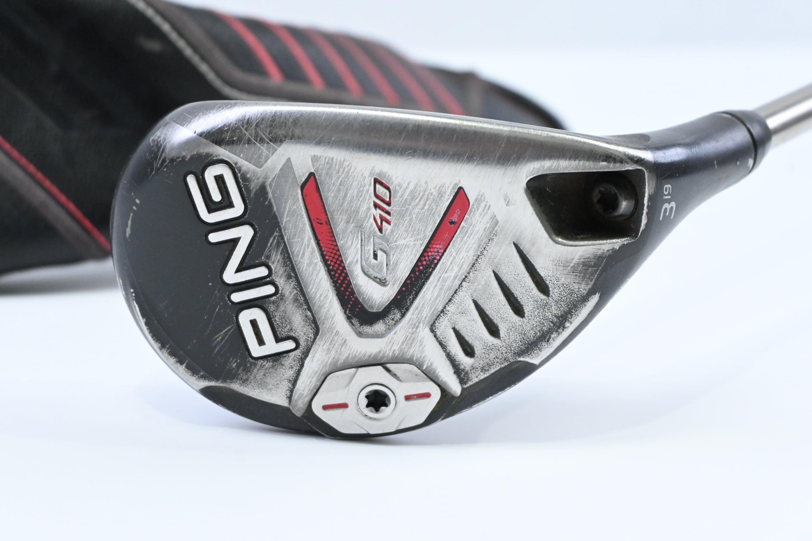 Ping G410 #3 Hybrid / 19 Degree / Stiff Flex Ping Tour Chrome 85 Shaft