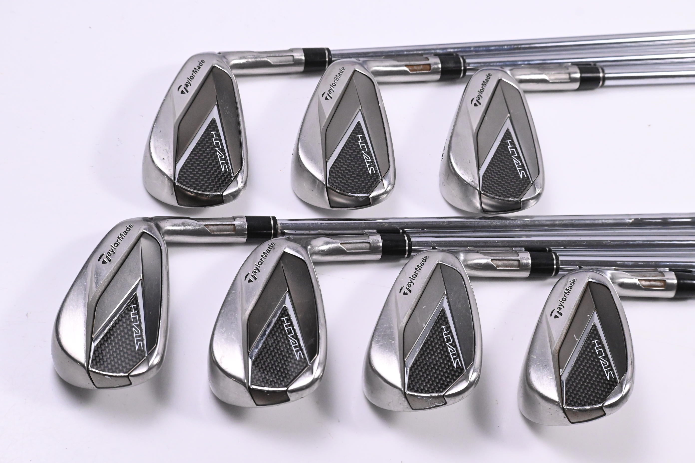 Taylormade Stealth Irons / 4-PW / Stiff Flex KBS Max MT 85 Shafts
