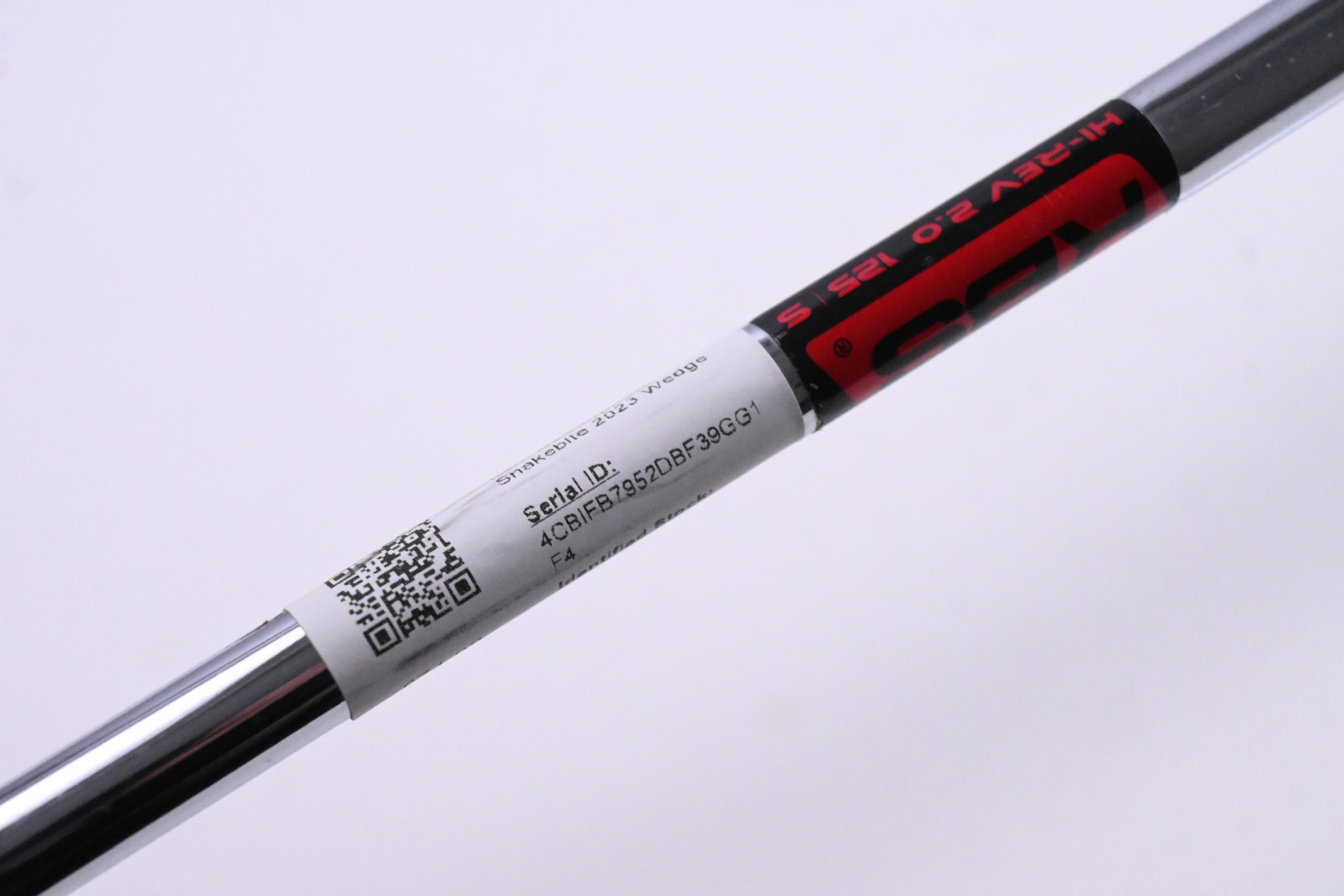 Cobra Snakebite 2023 Lob Wedge / 60 Degree / Stiff Flex KBS Hi-Rev 2.0 125 Shaft