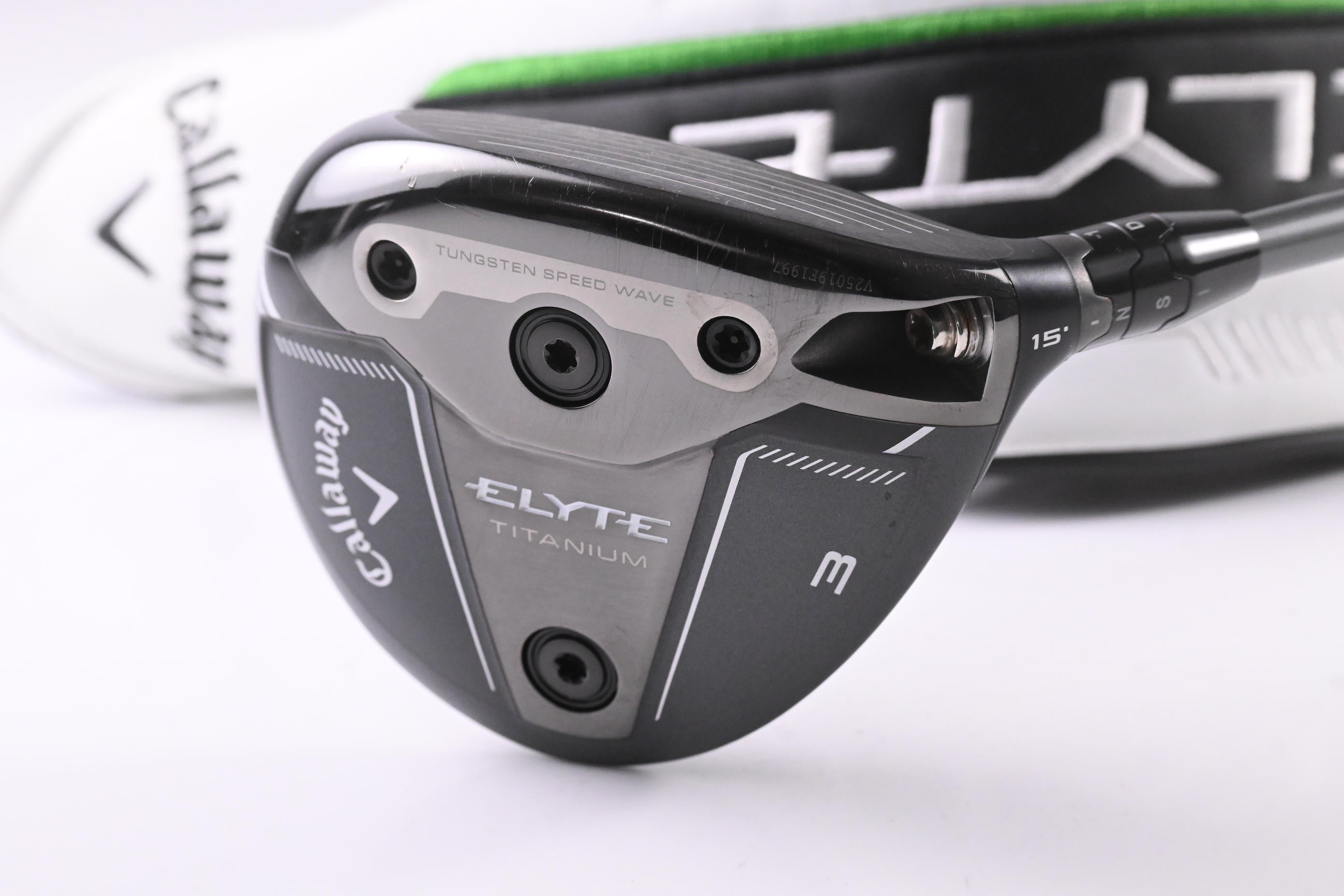 Callaway Elyte Ti #3 Wood / 15 Degree / Stiff Flex Denali Charcoal 60 Shaft