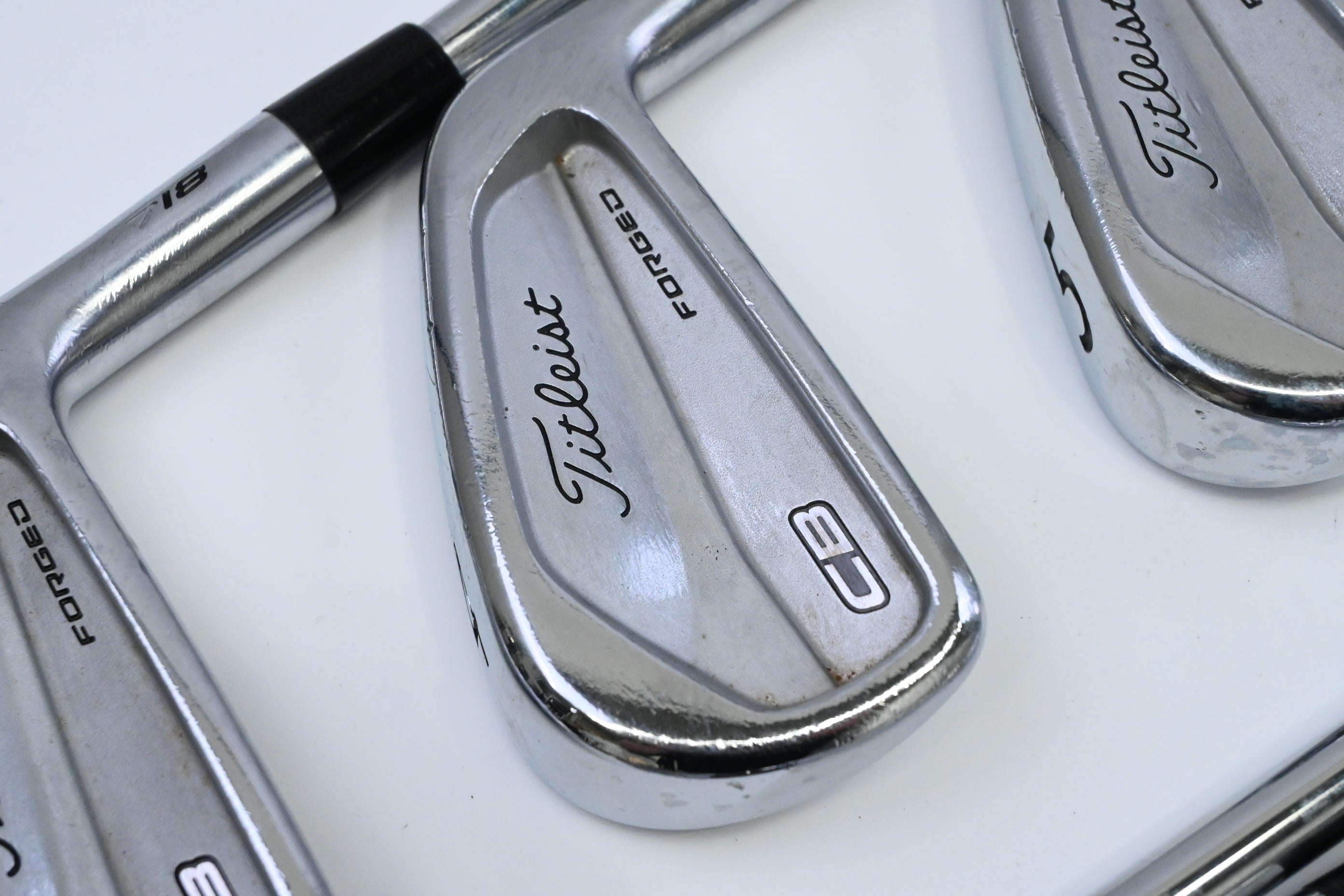 Titleist 718 CB Irons / 3-PW / Regular Flex KBS Tour Shafts
