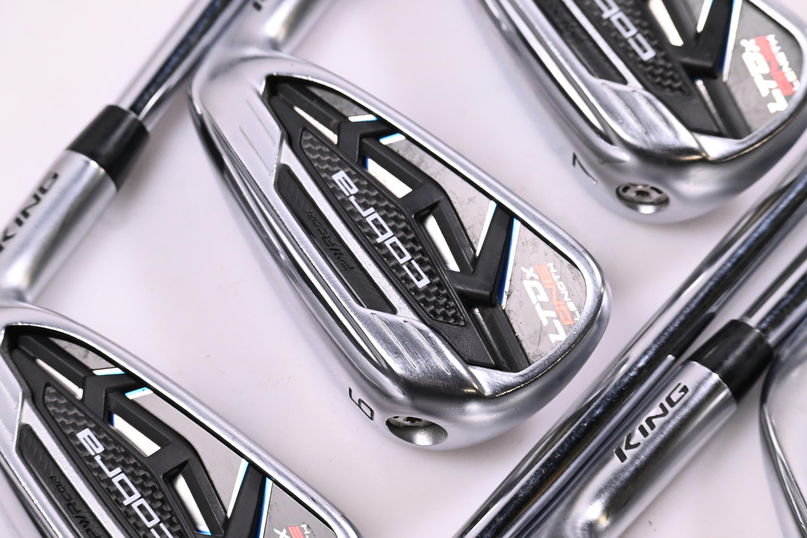 Cobra LTDx One Length Irons / 5-PW+GW / Regular Flex KBS Tour 80 Shafts
